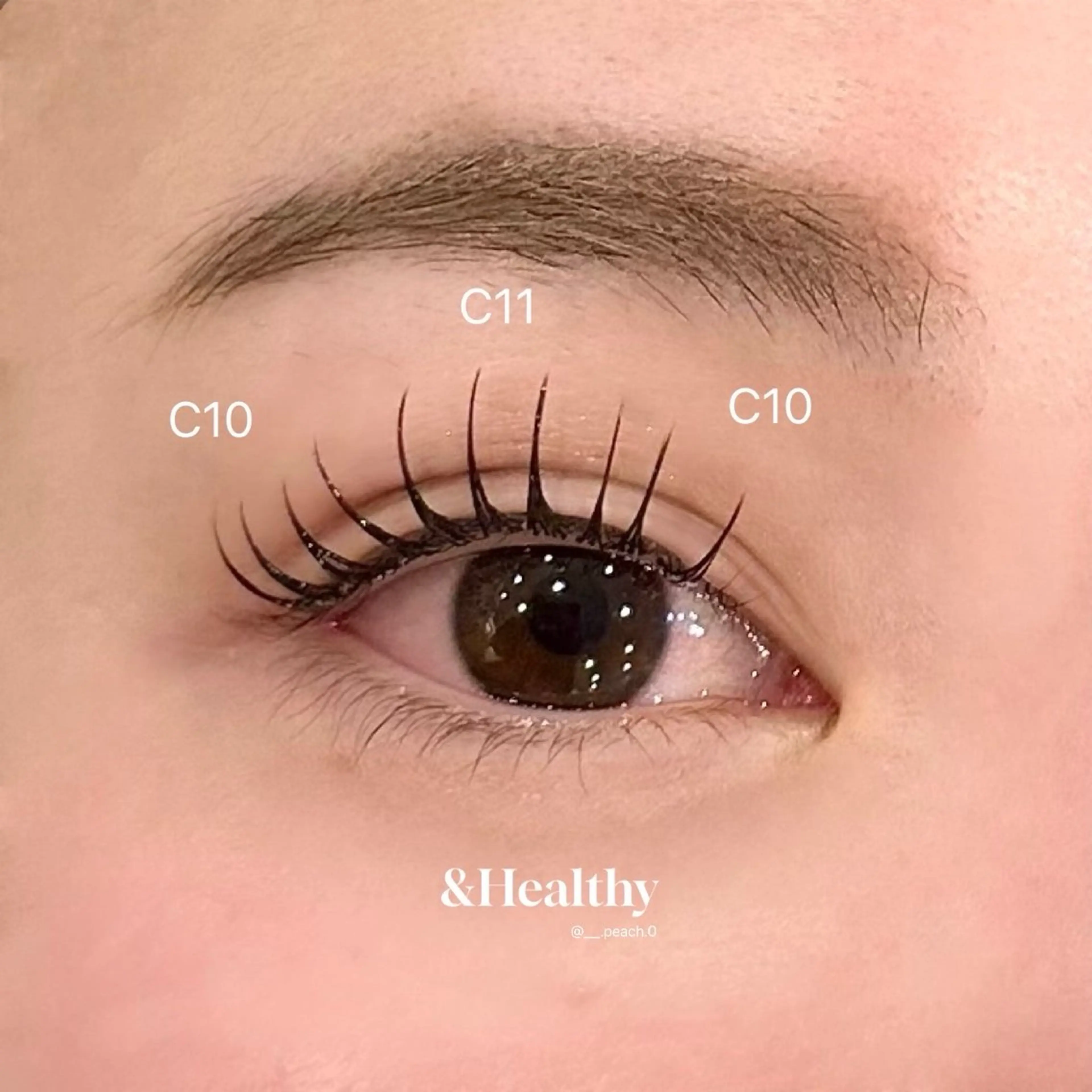 マツエク・マツパ Olivia 村上のマツエク・マツパデザイン