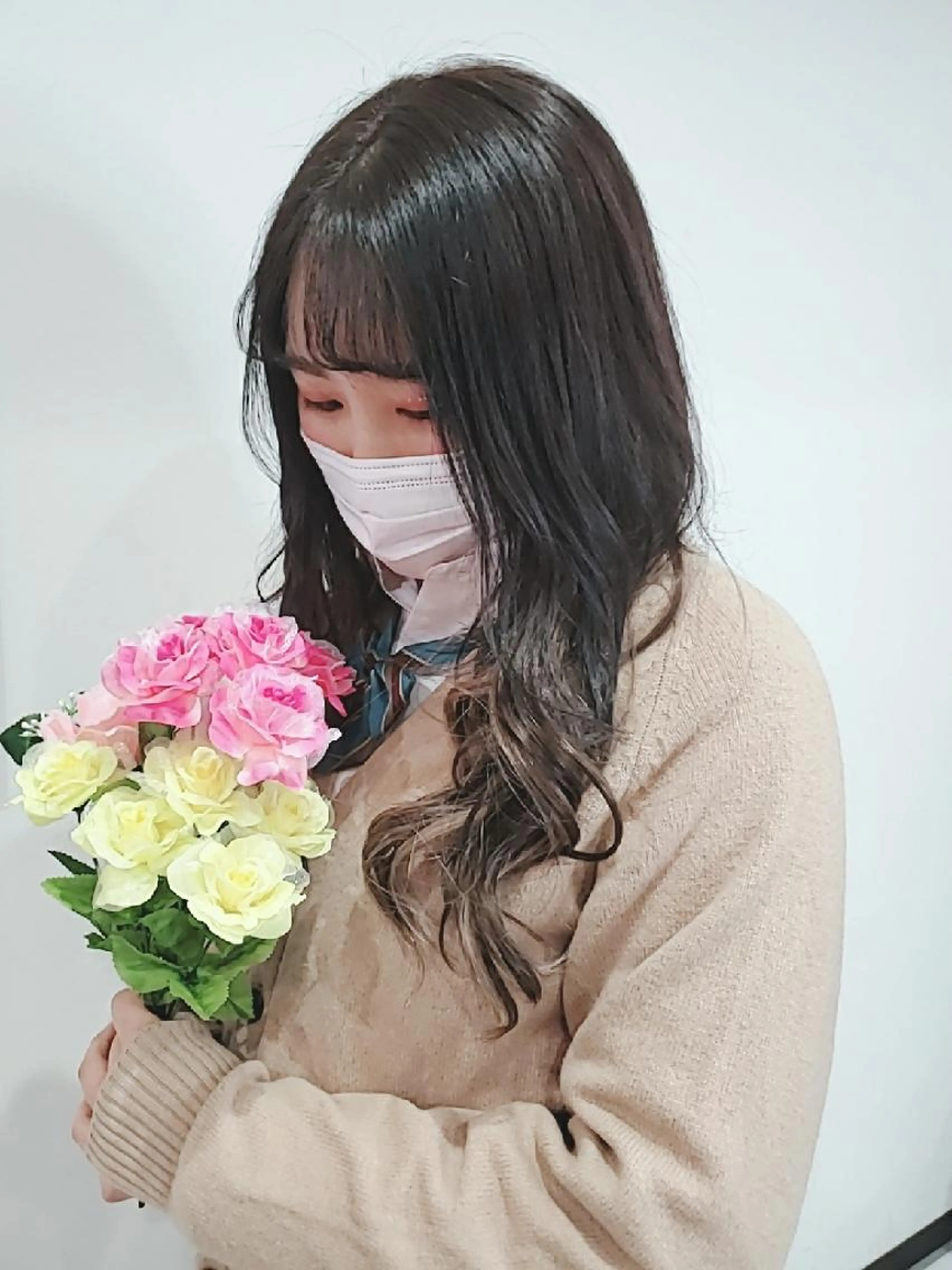 当店ご利用初めての方☆千葉県唯一の最新プルエクステ☆プラチナ42㎝６０本14900円の写真