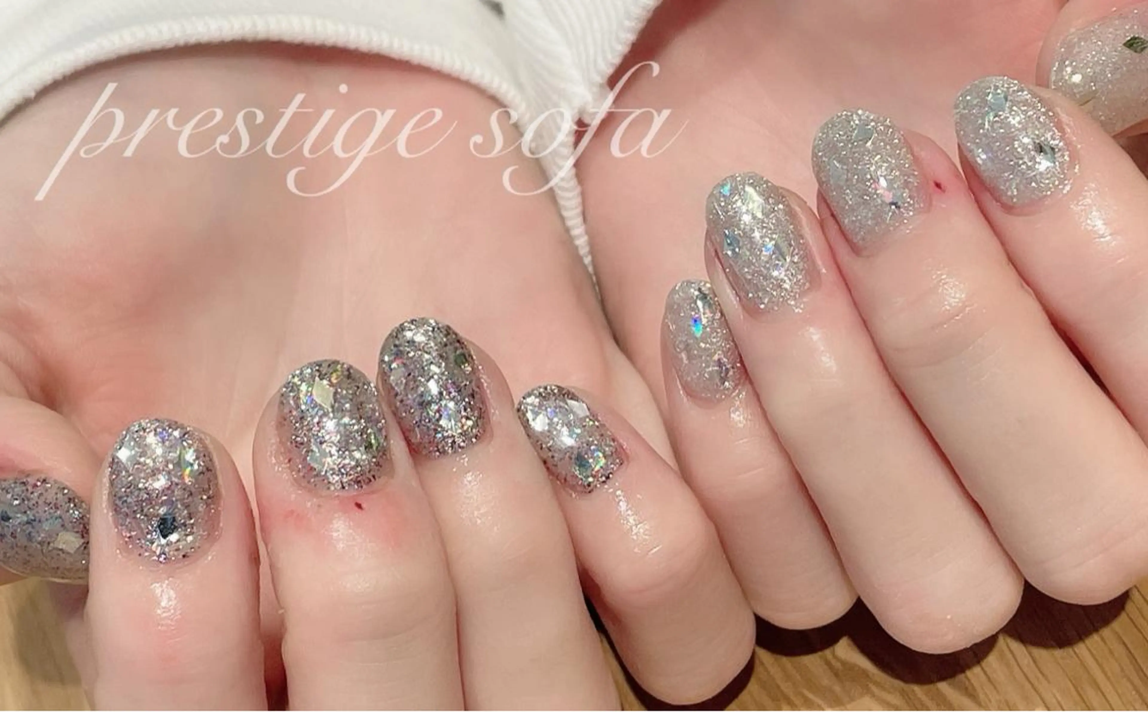 ネイル ラメ(グリッター) 髙橋 敦子のネイルデザイン