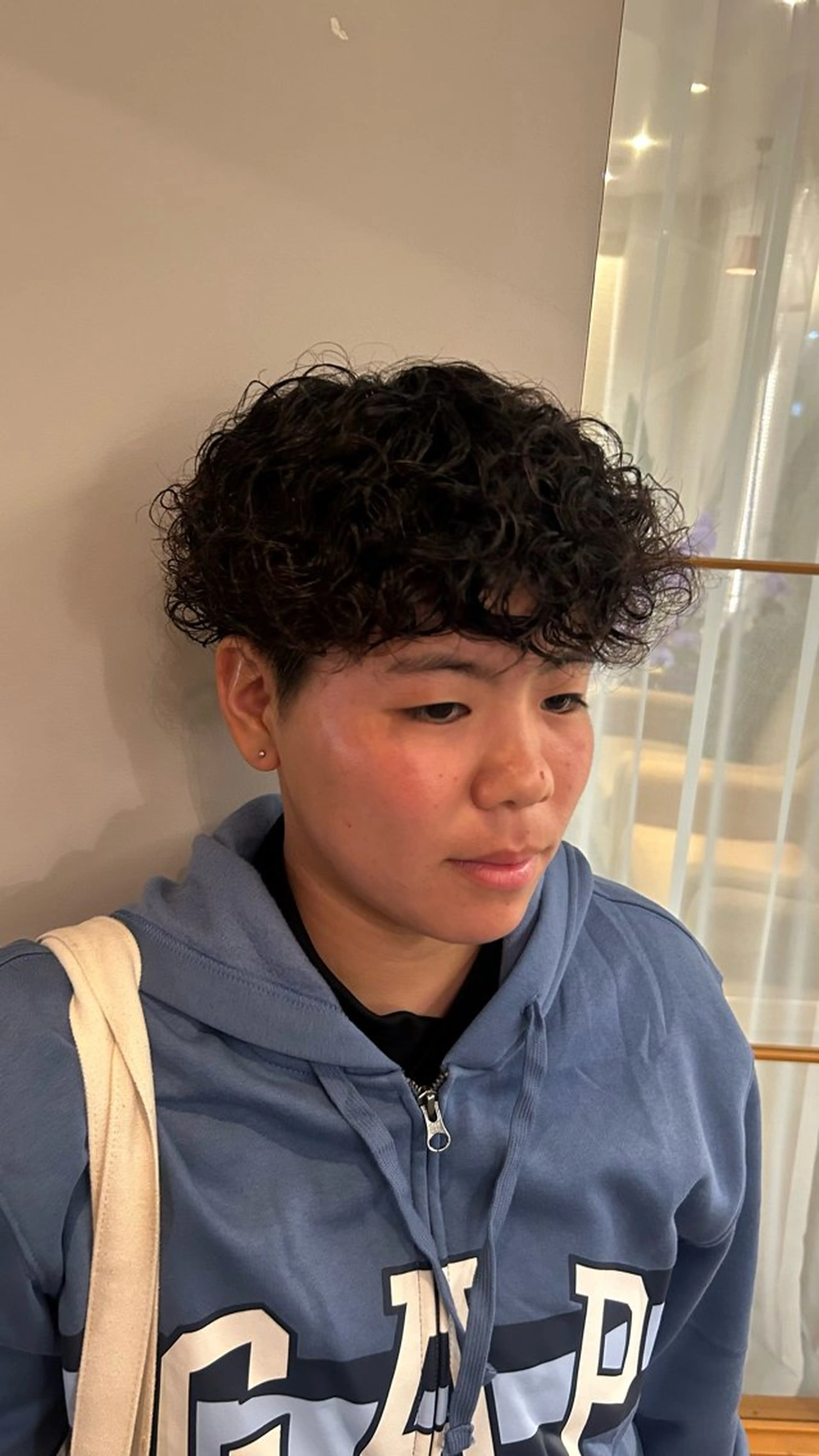 ショート パーマ パーマ トリートメント お支払いは現金のみ MIZUKIのヘアスタイル