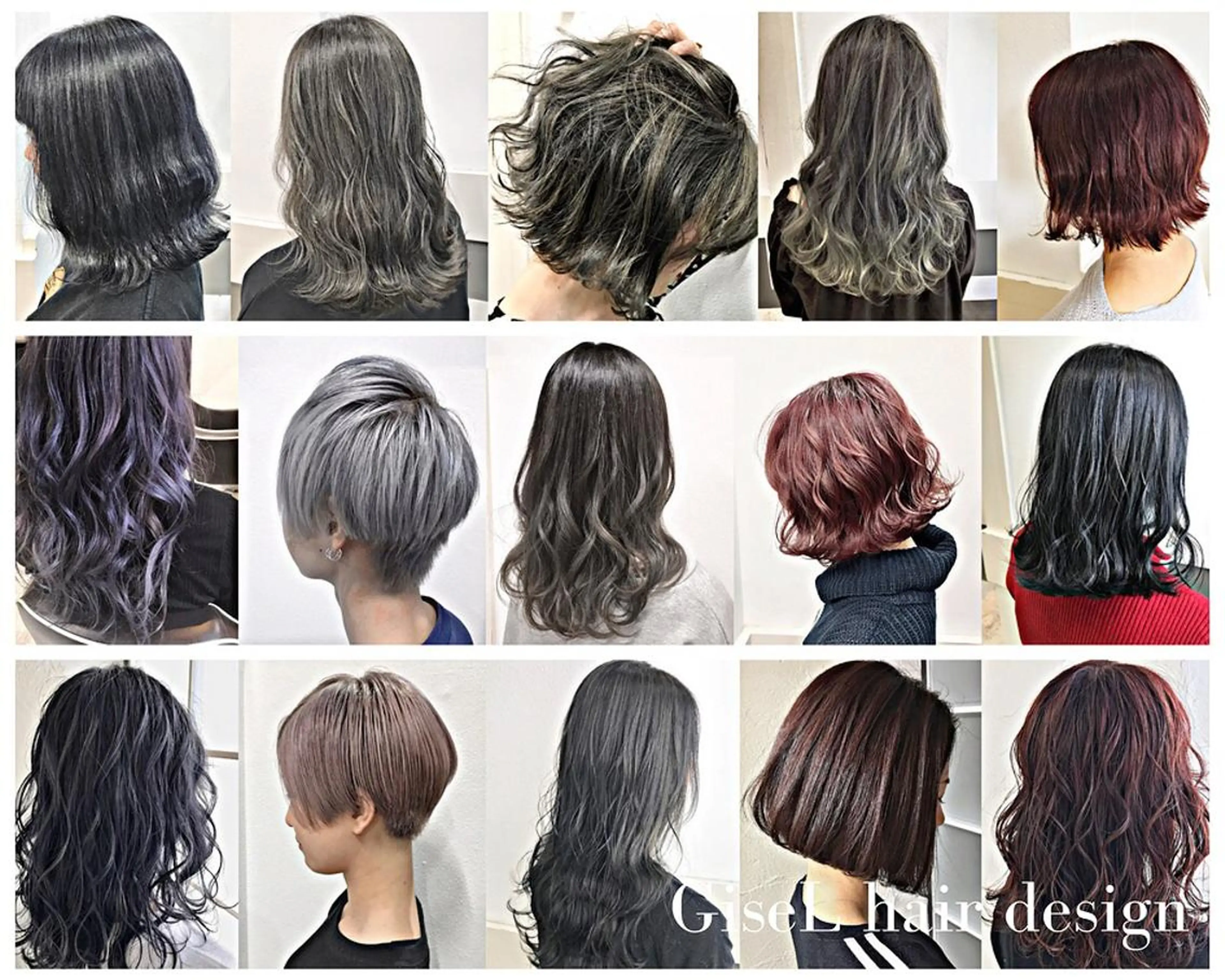 セミロング カラー ヘアアレンジ カット ヘアカラー トリートメント GiseL天神カラー 髪質改善/ブリーチのヘアスタイル