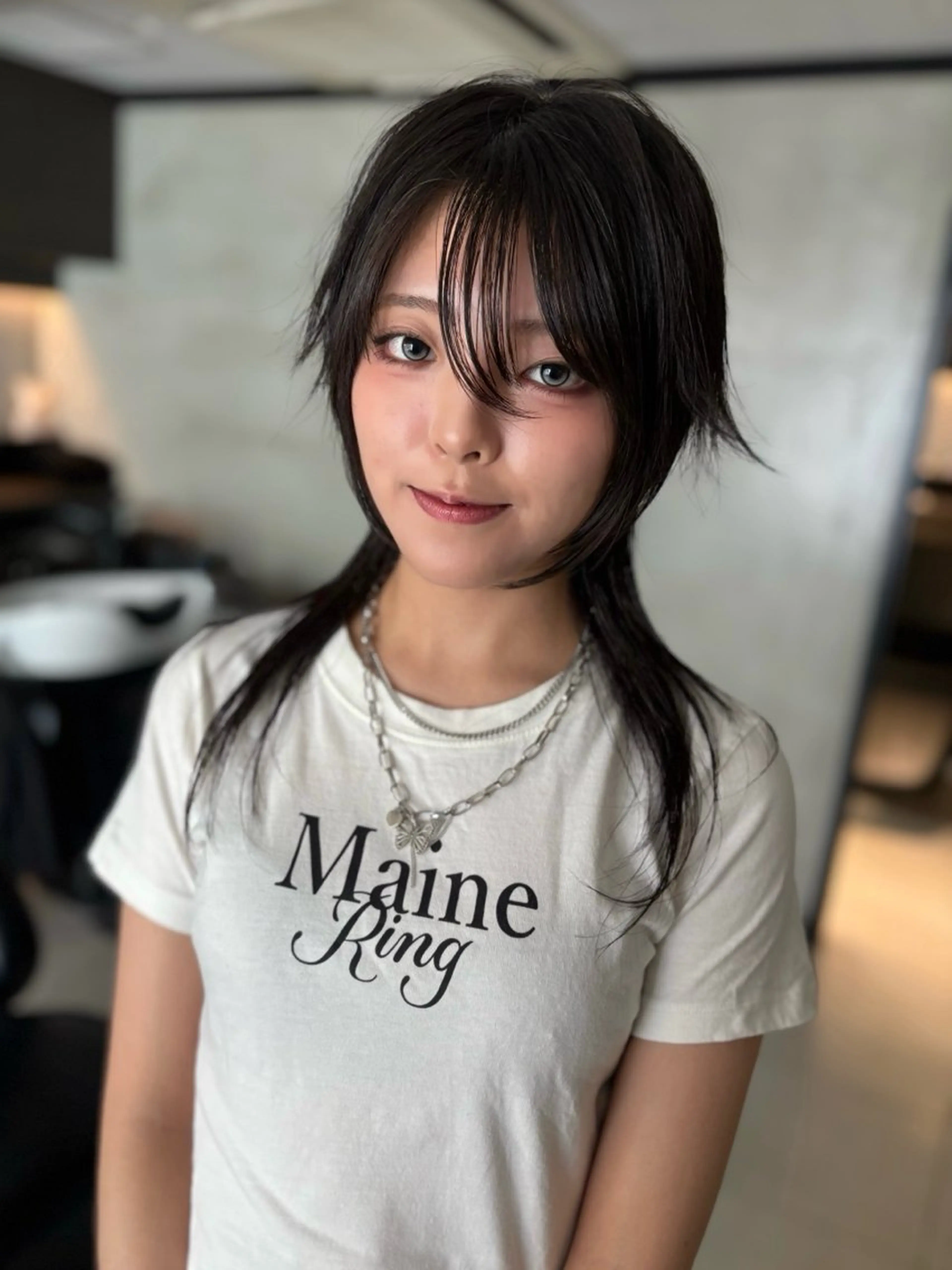 セミロング カット トリートメント 優作 〜圧倒的信頼〜のヘアスタイル