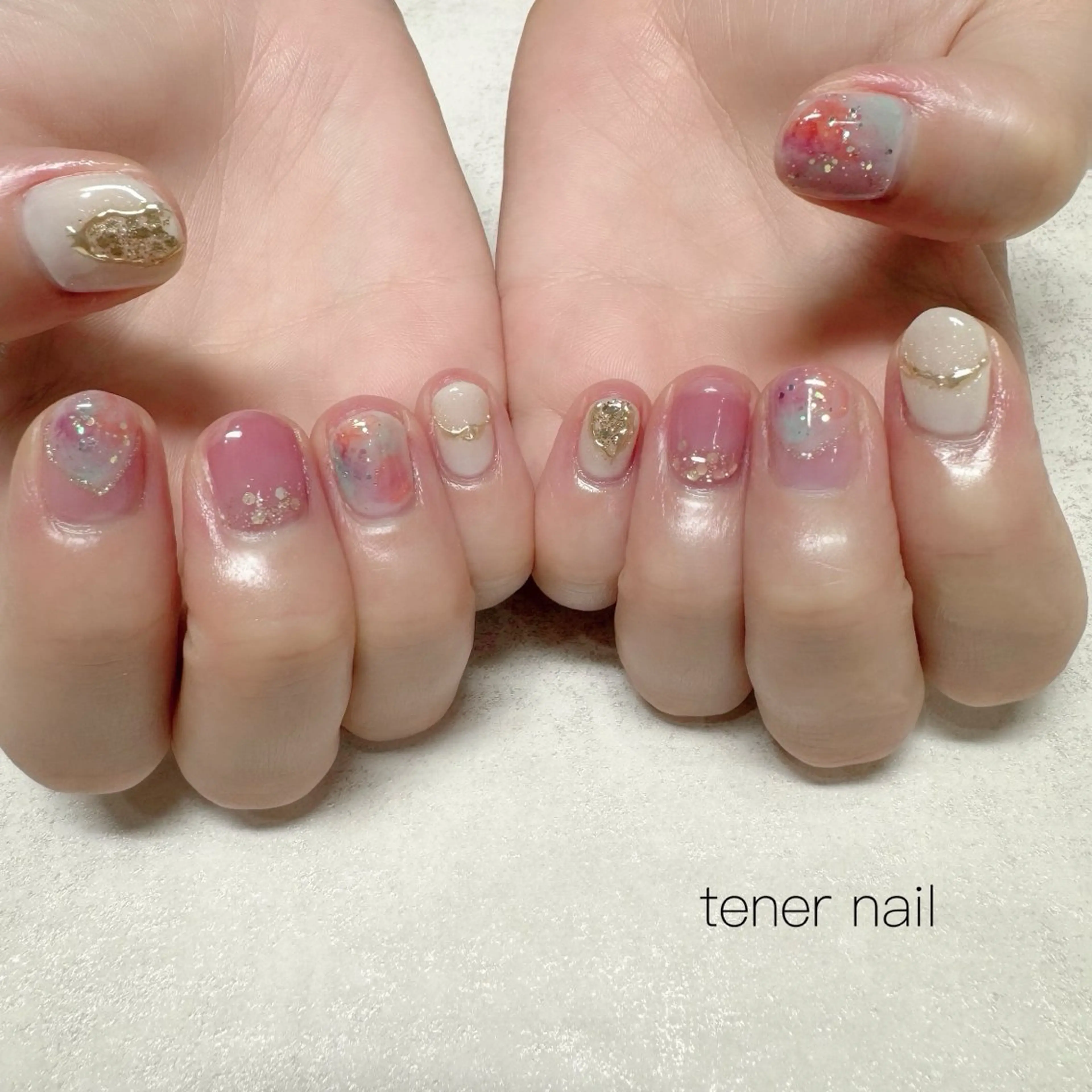ネイル アートネイル ハンドネイル テネルネイル tener nailのネイルデザイン