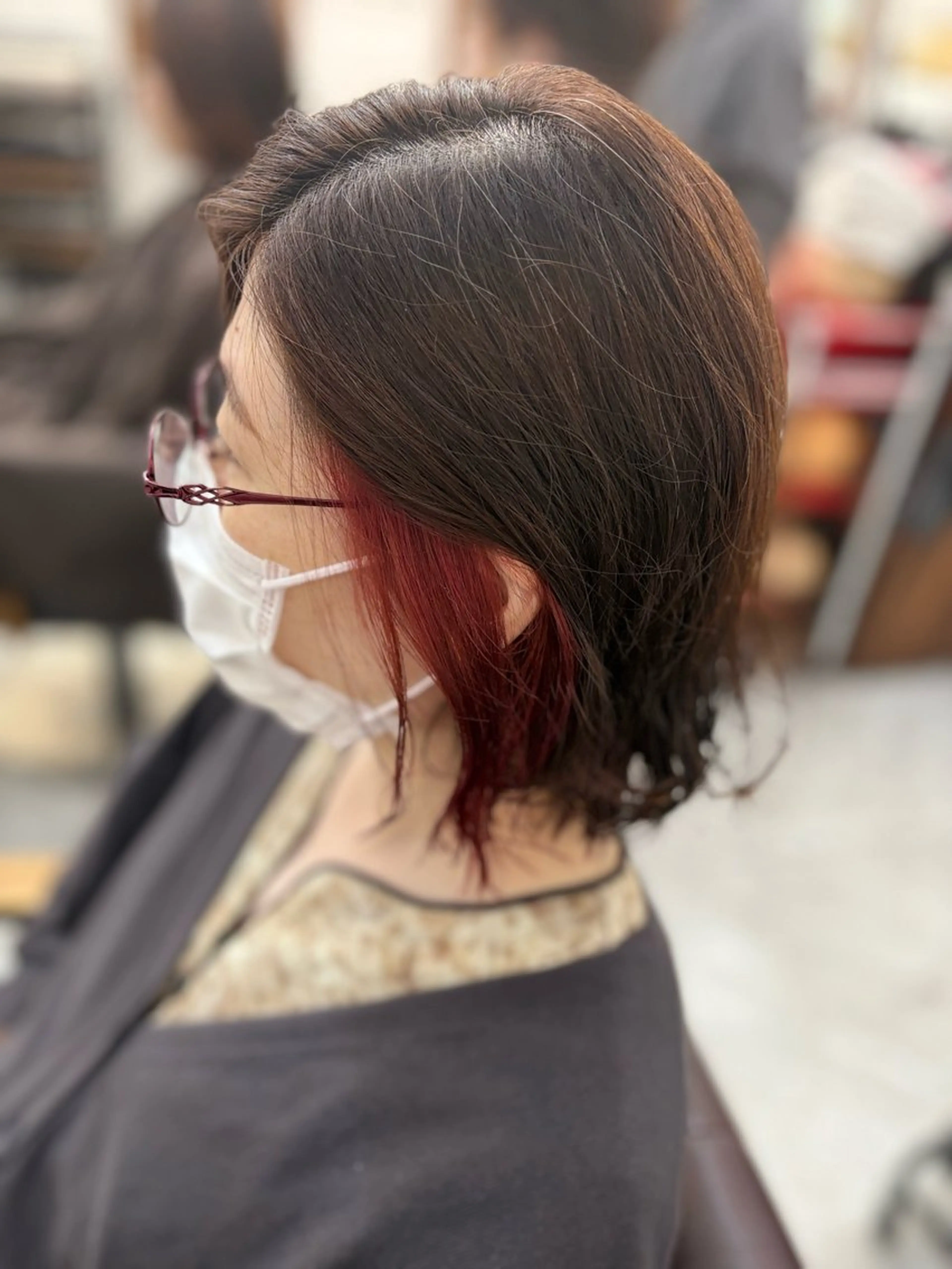 ショート カラー 松木 風夏のヘアスタイル