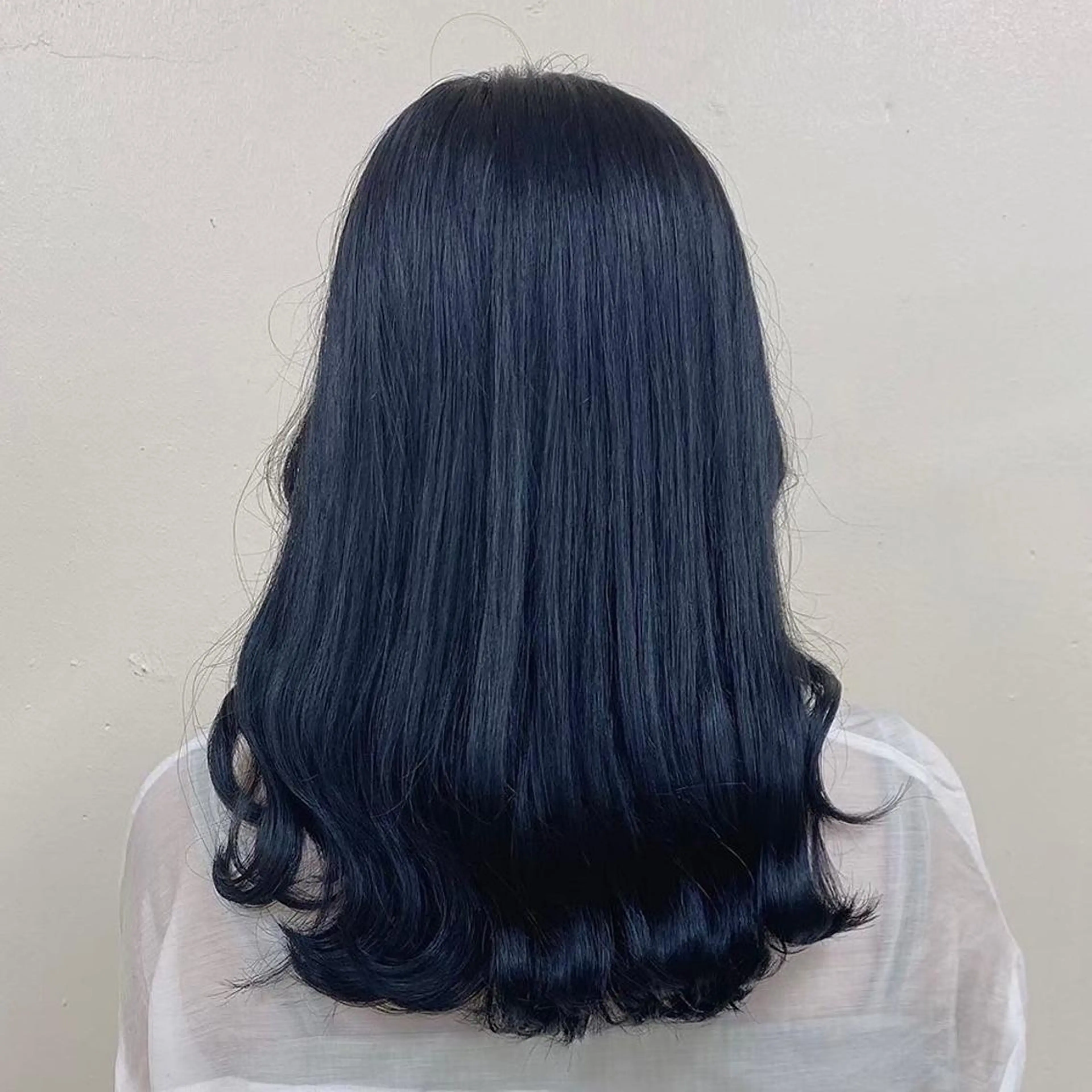 セミロング コテ巻き風パーマ 🦋にこ🦋のヘアスタイル