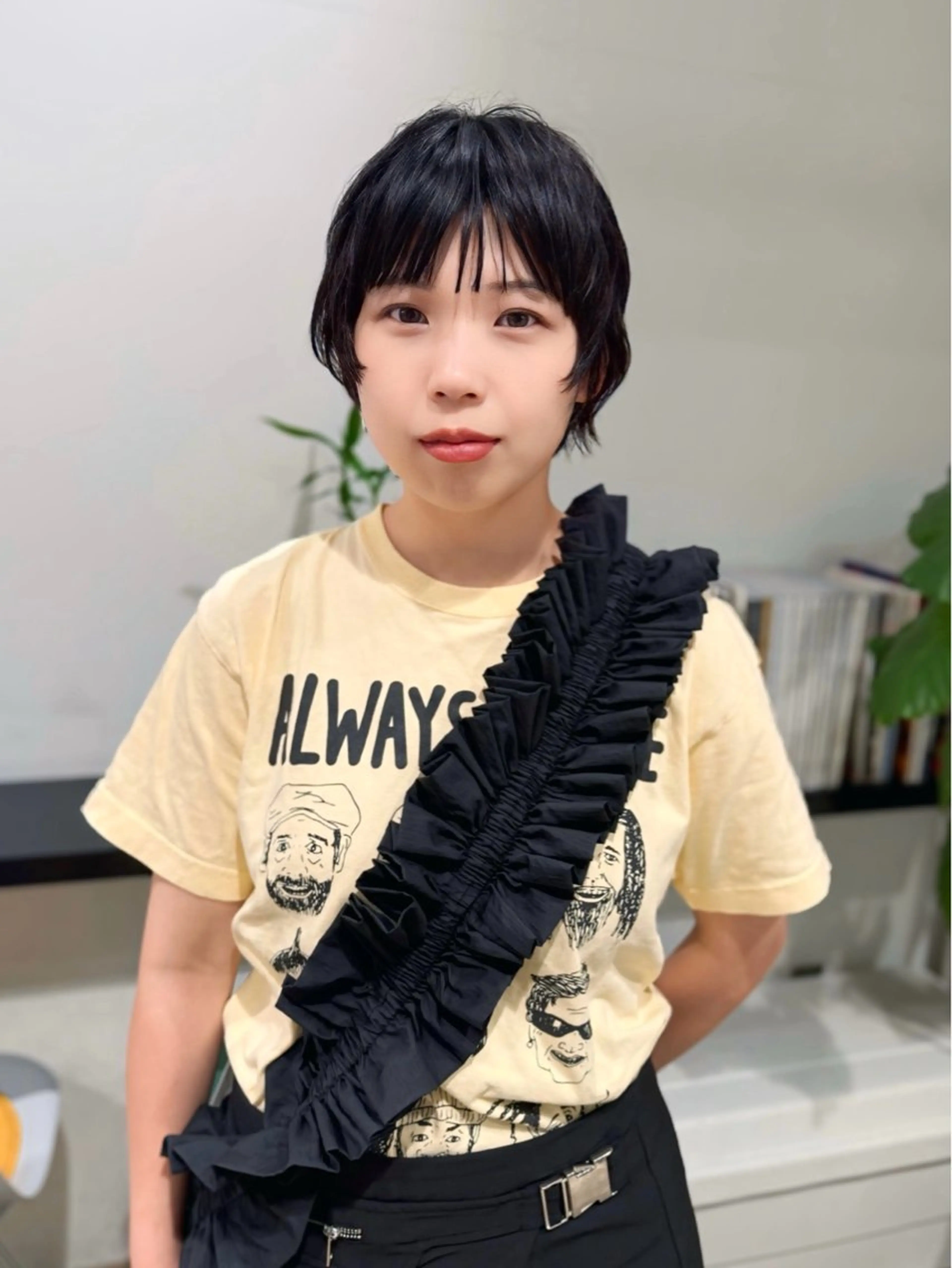 ショート ウルフ/似合わせ レイヤー/RIHOのヘアスタイル