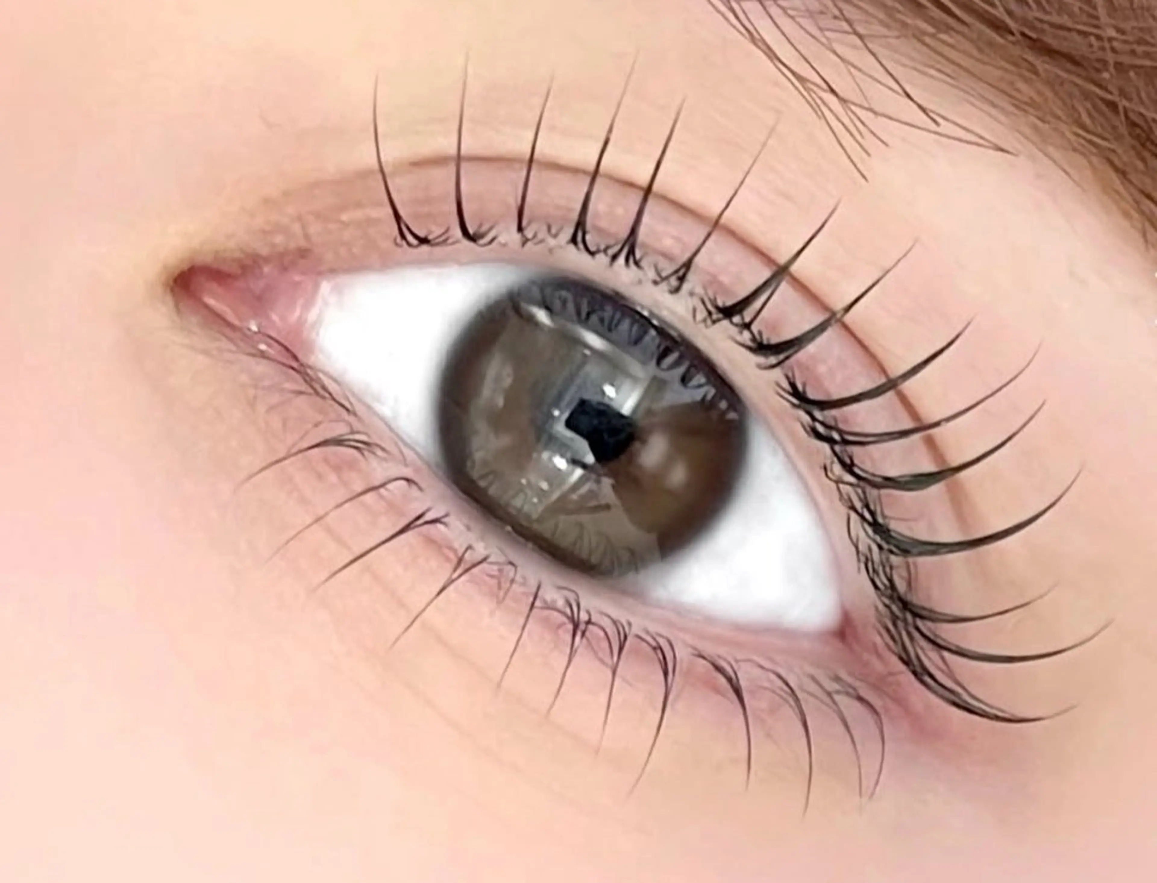 ダメージレスまつ毛パーマ（上）の写真