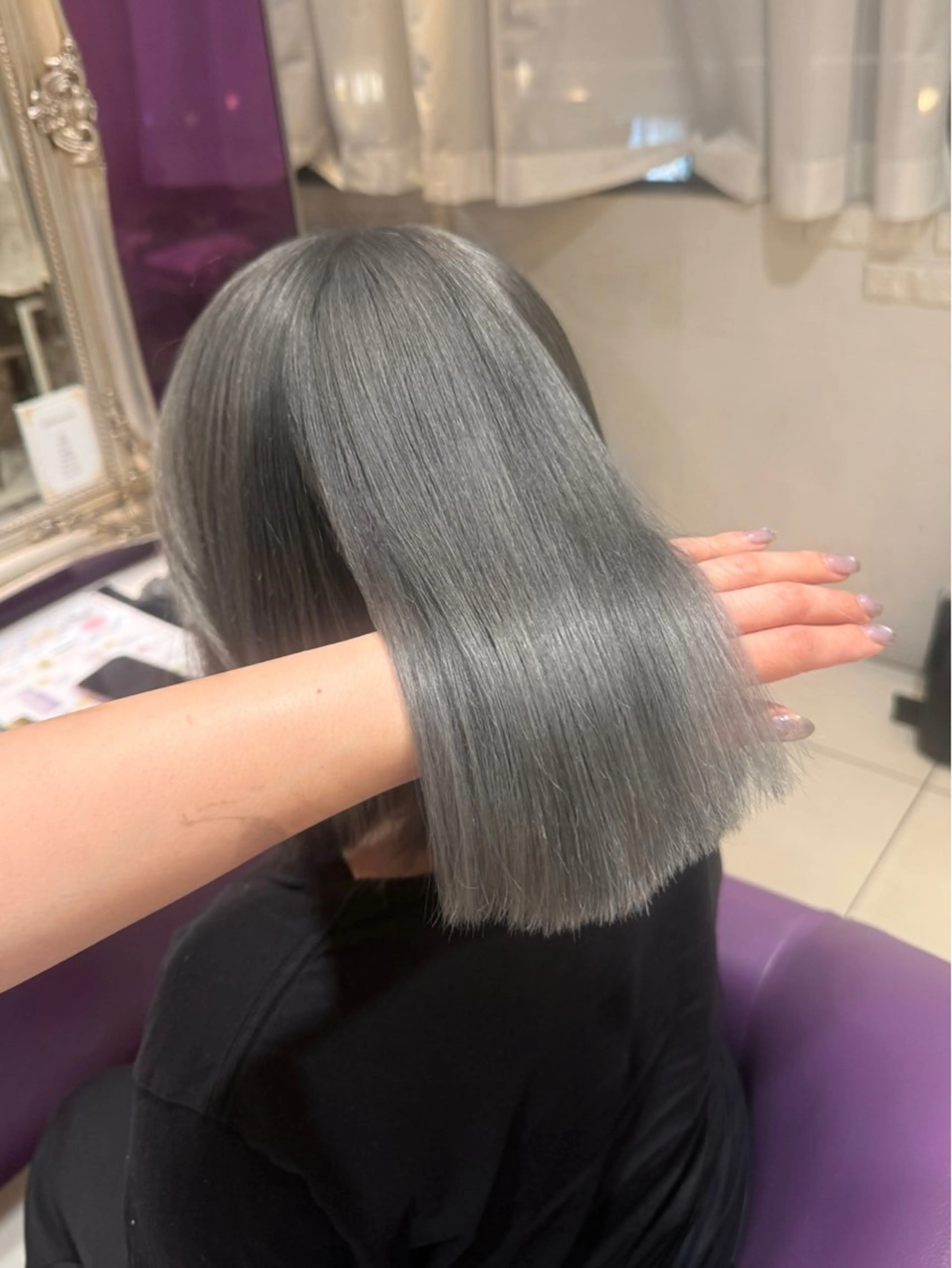 カラー happiness所属・🍒ピンクベージュ /ベージュ🍒なつきのヘアスタイル