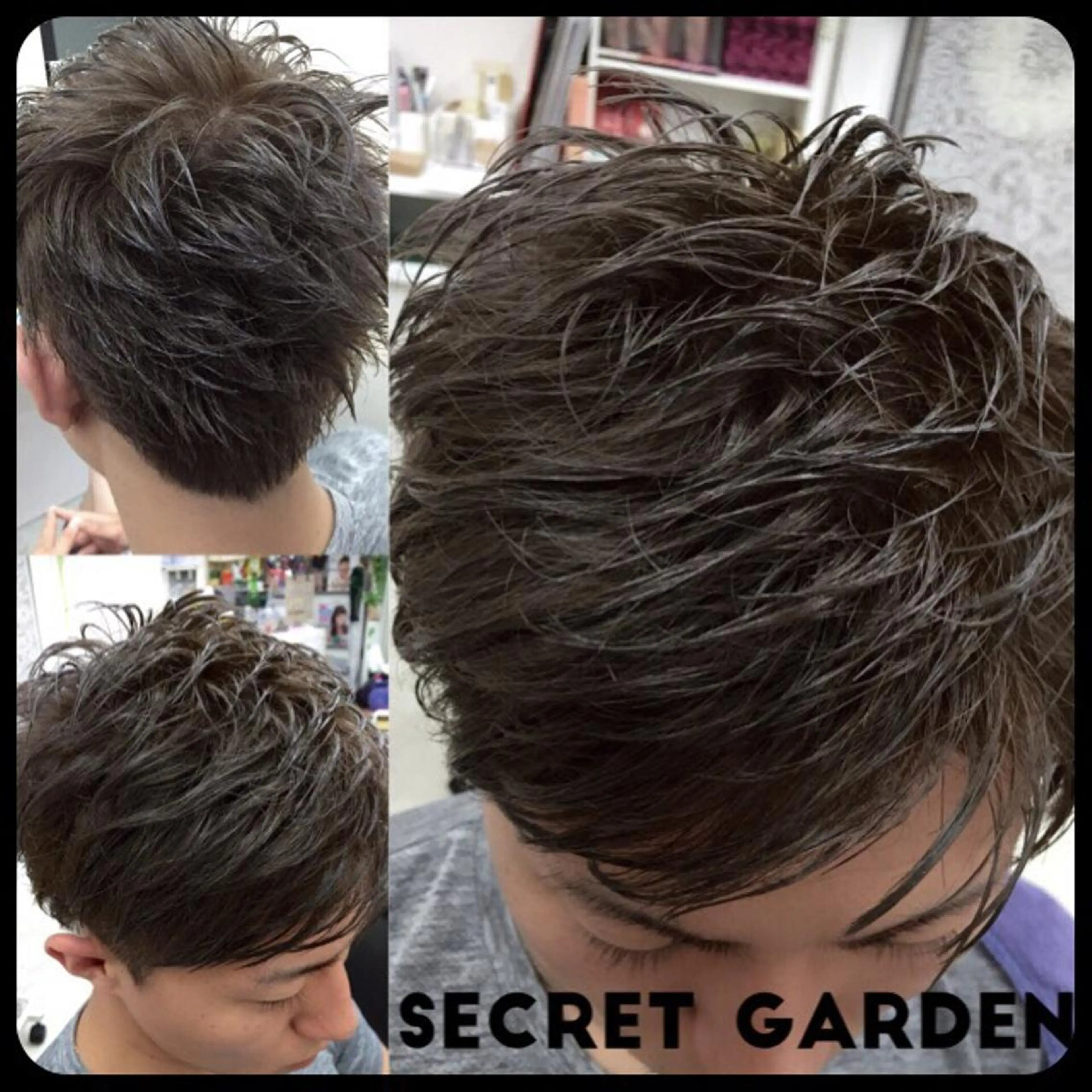 ショート カラー メンズ アッシュ 外国人風カラー CII CIIのエステ・リラクイメージ