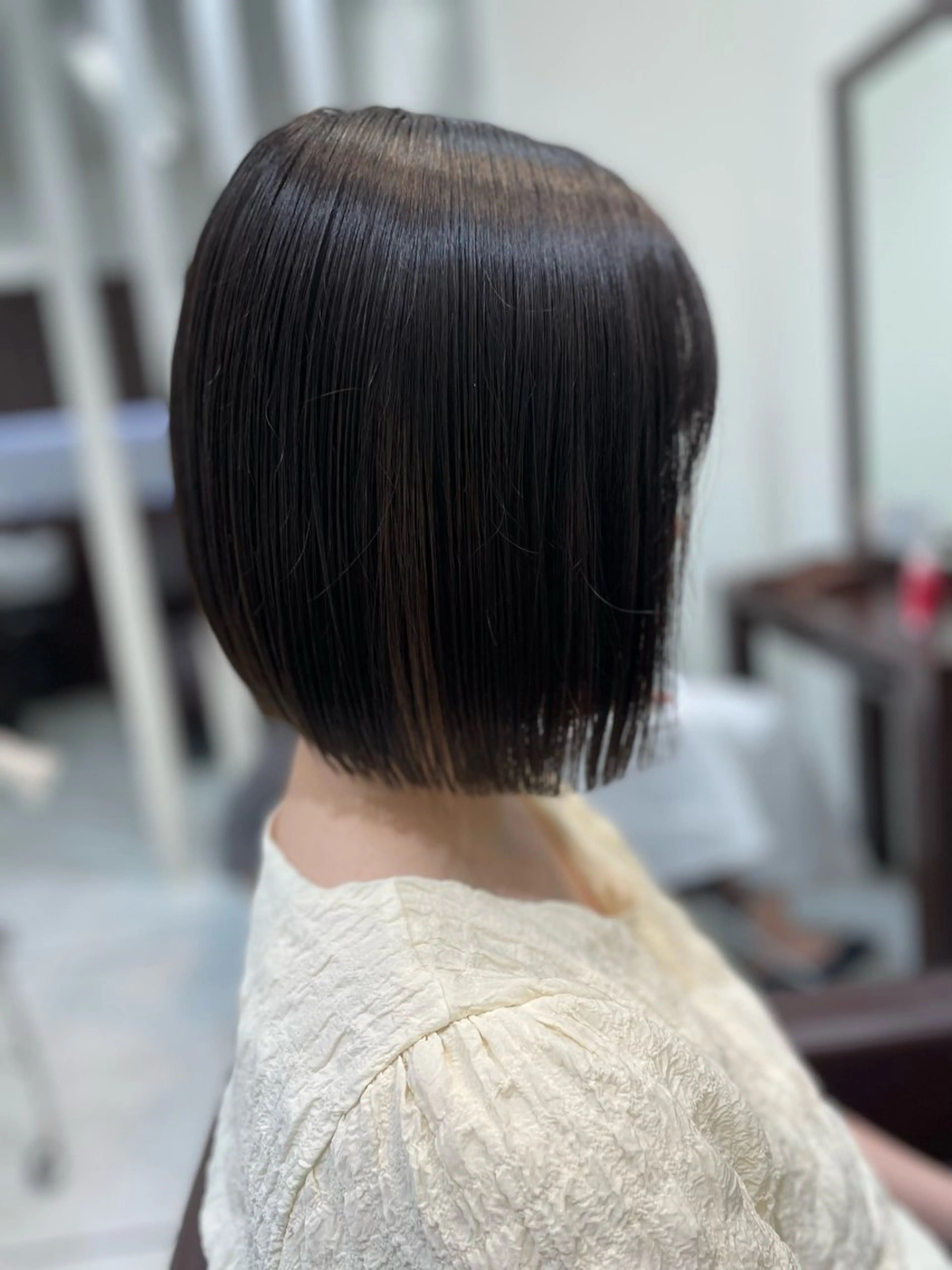 ショート 切りっぱなしボブ ボブ TAYA千葉そごう店所属・【千葉駅南口歩1分】 MAKAのヘアスタイル