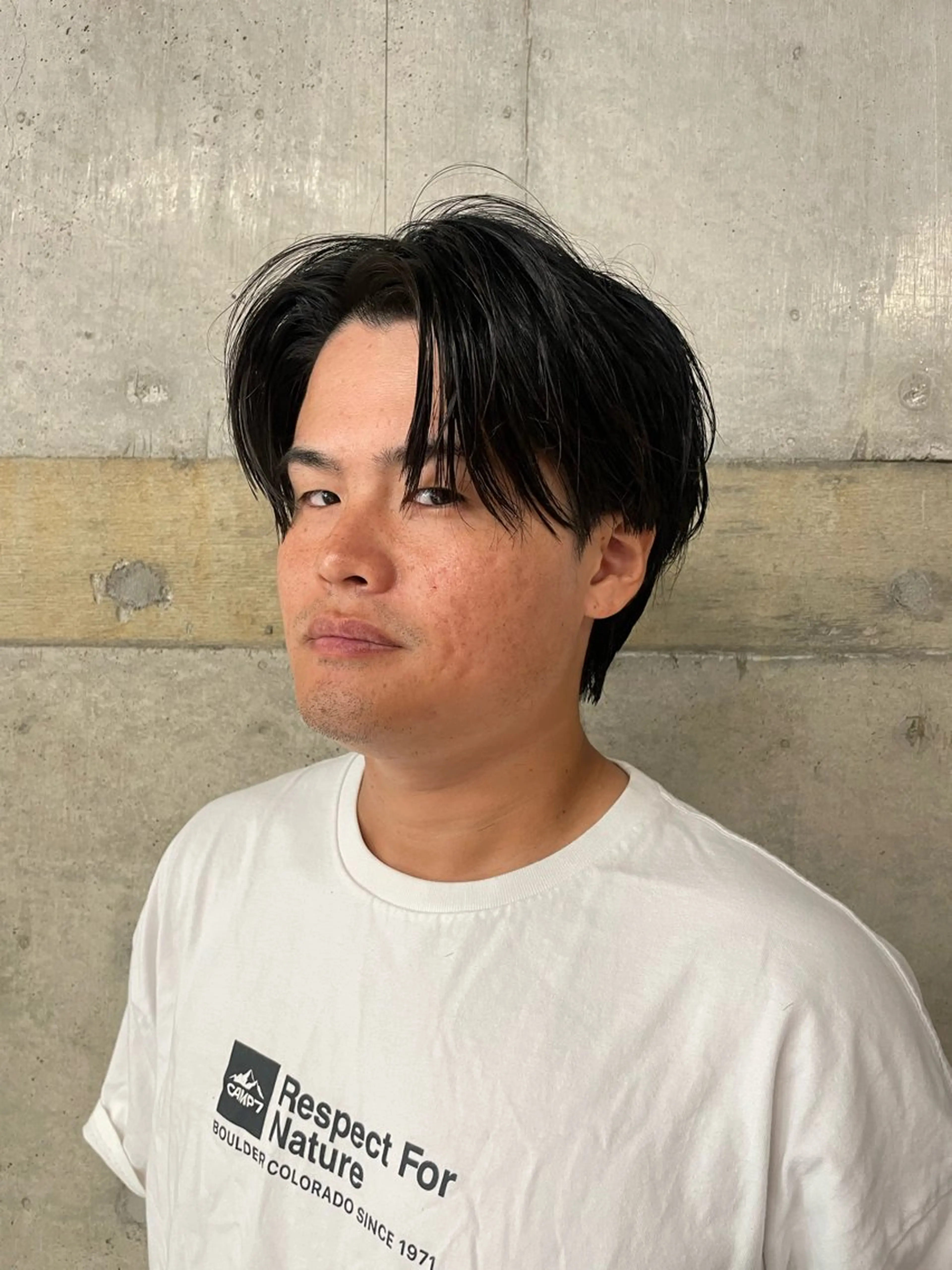 ショート パーマ/メンズ/ 鮫島竜海のヘアスタイル