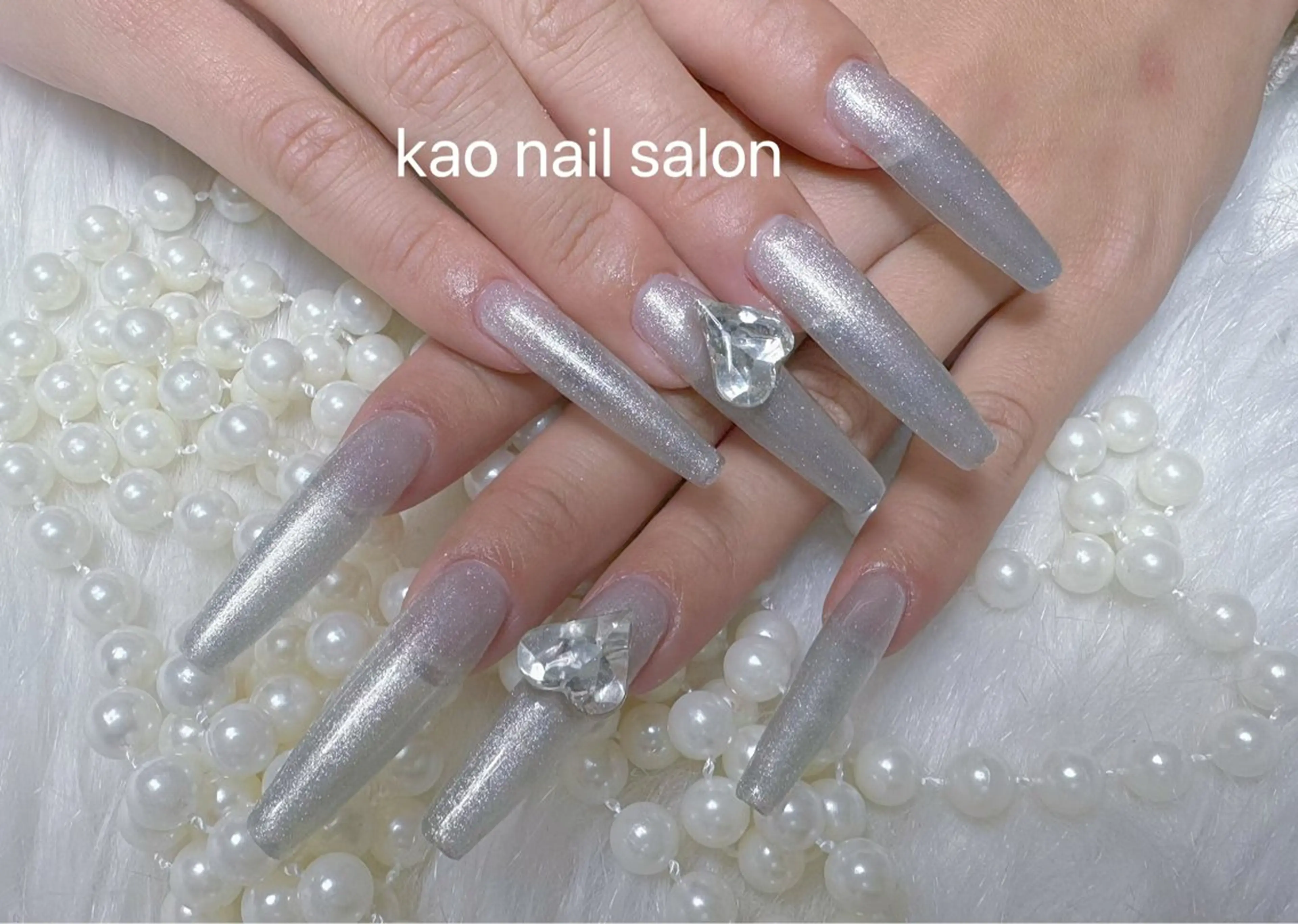 ネイル ハンドネイル kao  パラジェル スカルプ/長さだしのネイルデザイン