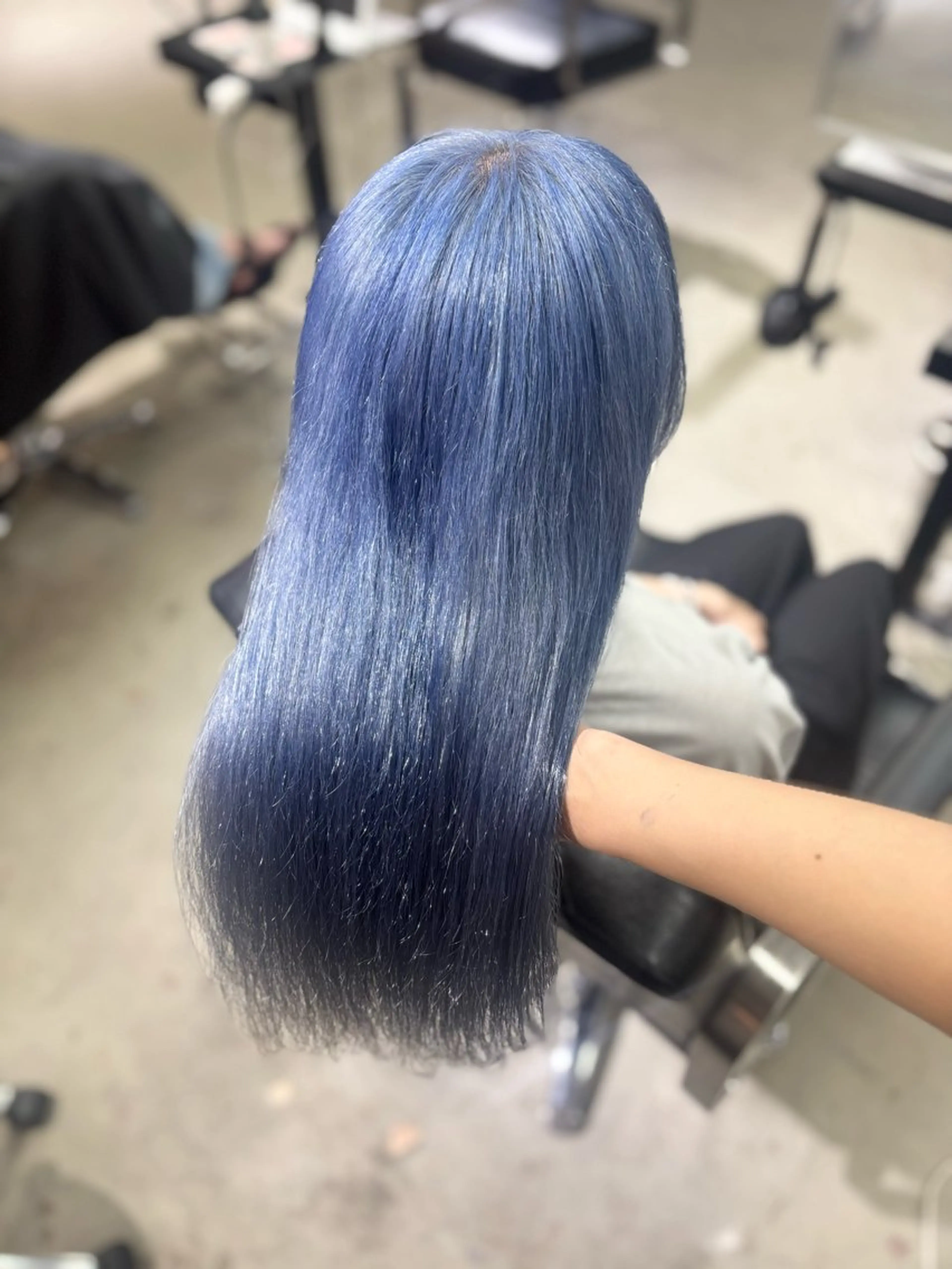 セミロング カラー ハイトーンカラー ヘアカラー 大阪ハイトーン/ ピンク/ かえでのヘアスタイル