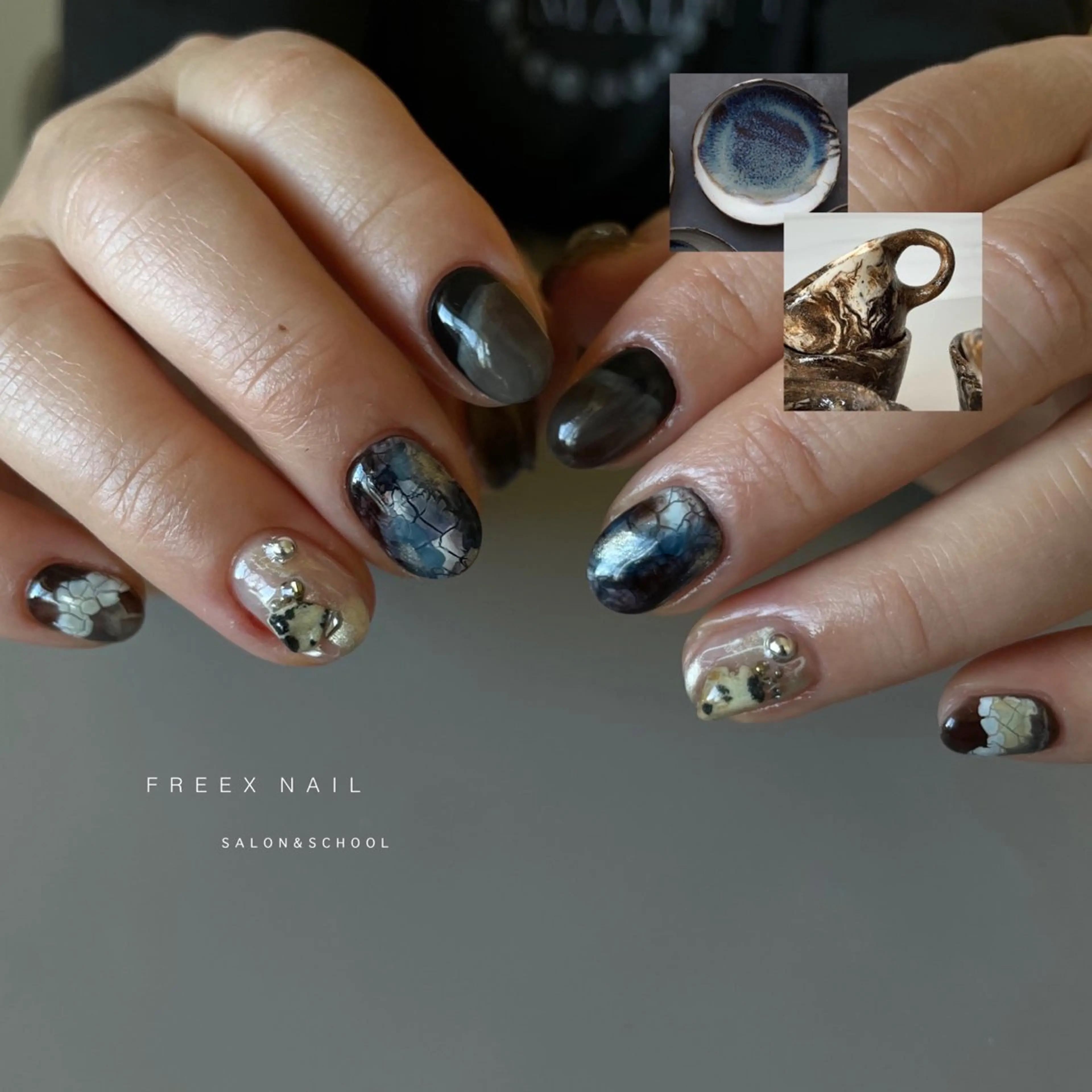 ネイル ニュアンスネイル ハンドネイル フットネイル freex nail /ニュアンス/個性派のネイルデザイン
