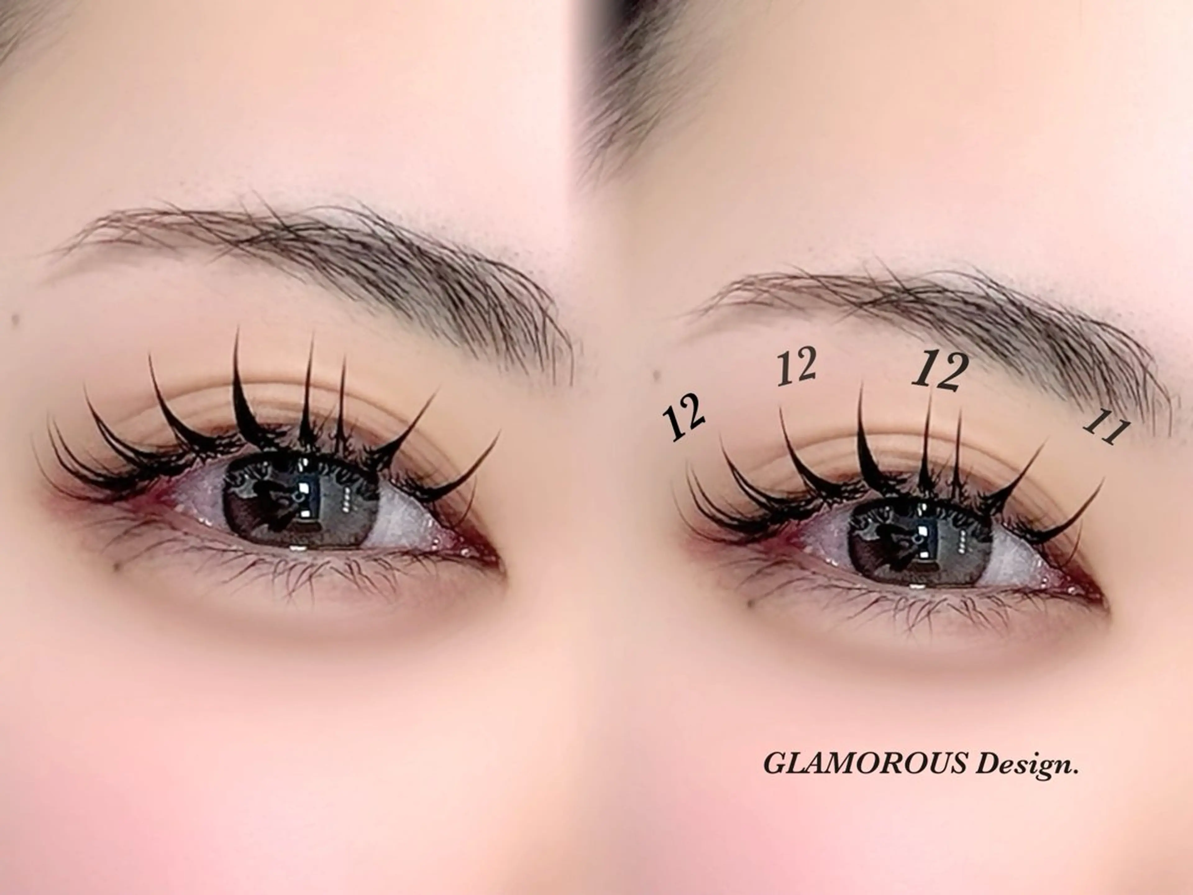 マツエク・マツパ マツエク Mariaeye 中村のマツエク・マツパデザイン