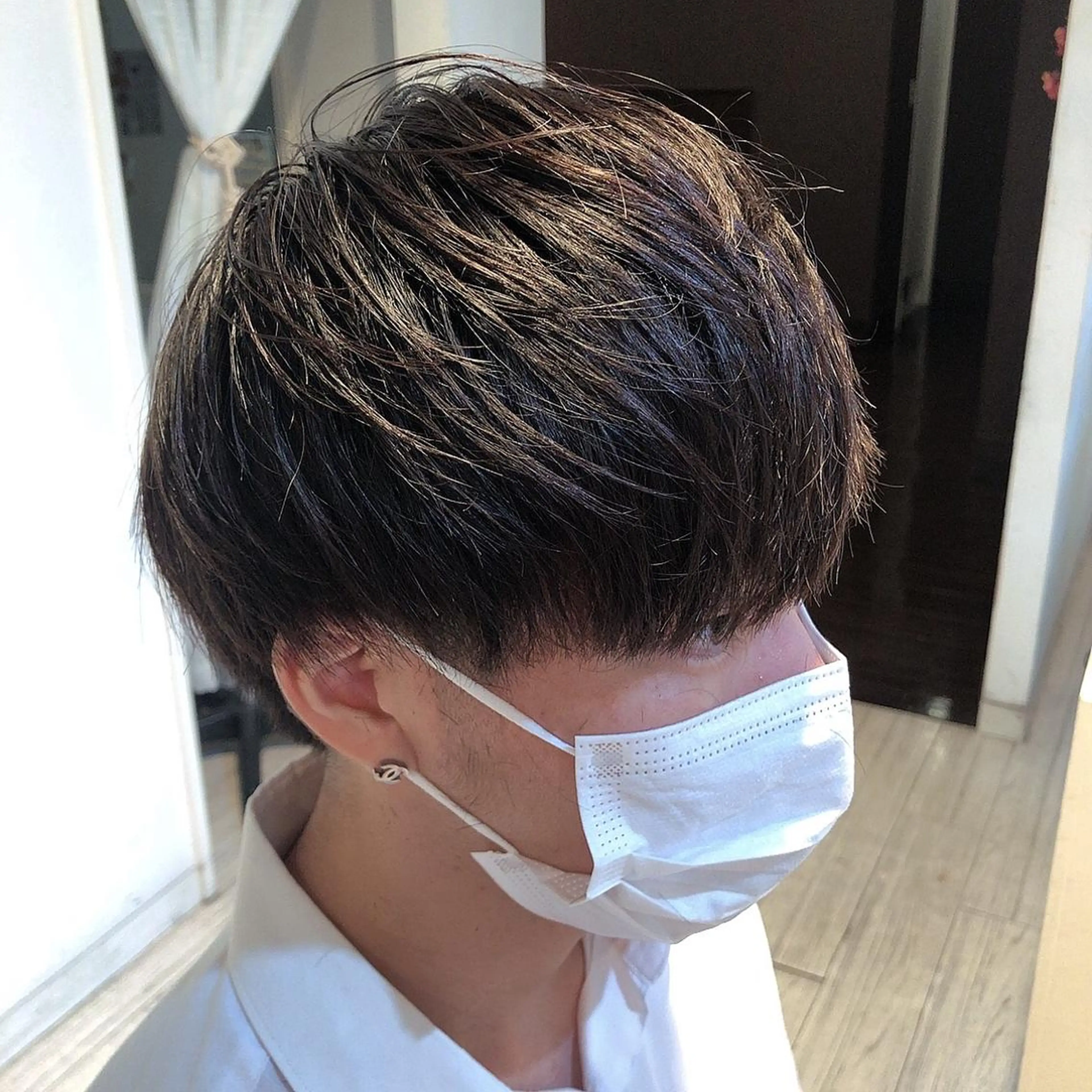 メンズ 髪質改善&ストレート ✂︎鈴木青樹のヘアスタイル