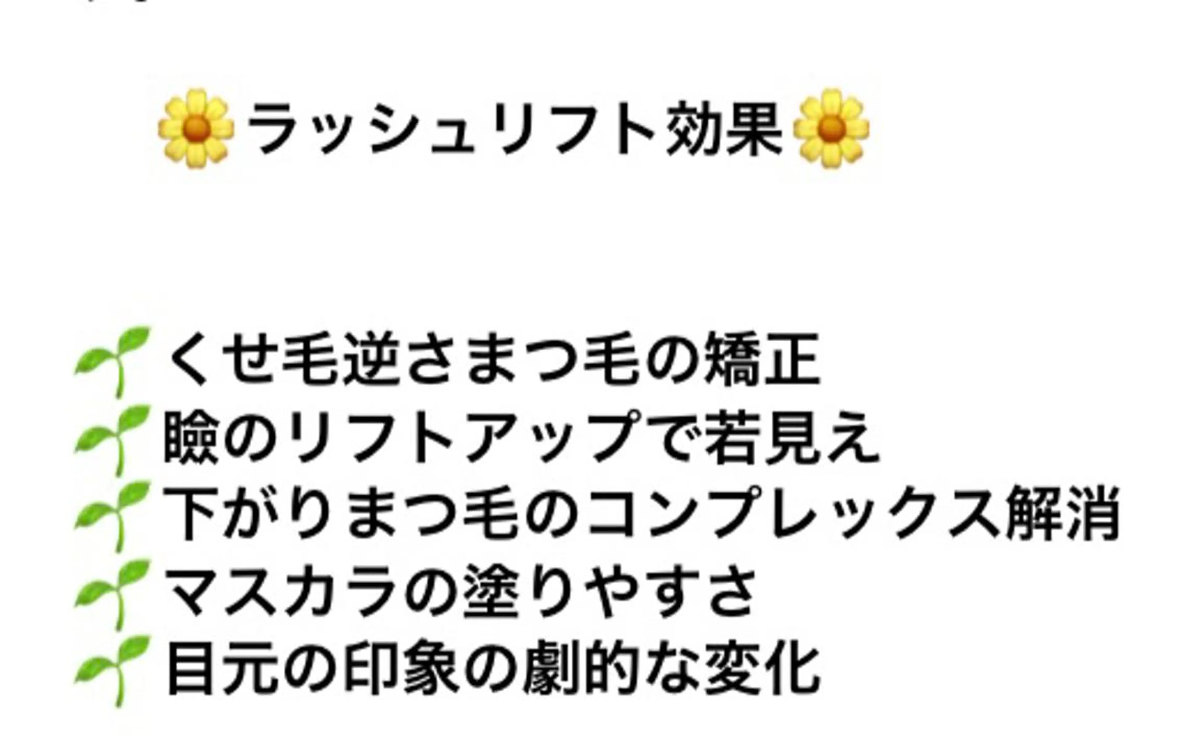マツエク・マツパ 森 陽子のマツエク・マツパデザイン