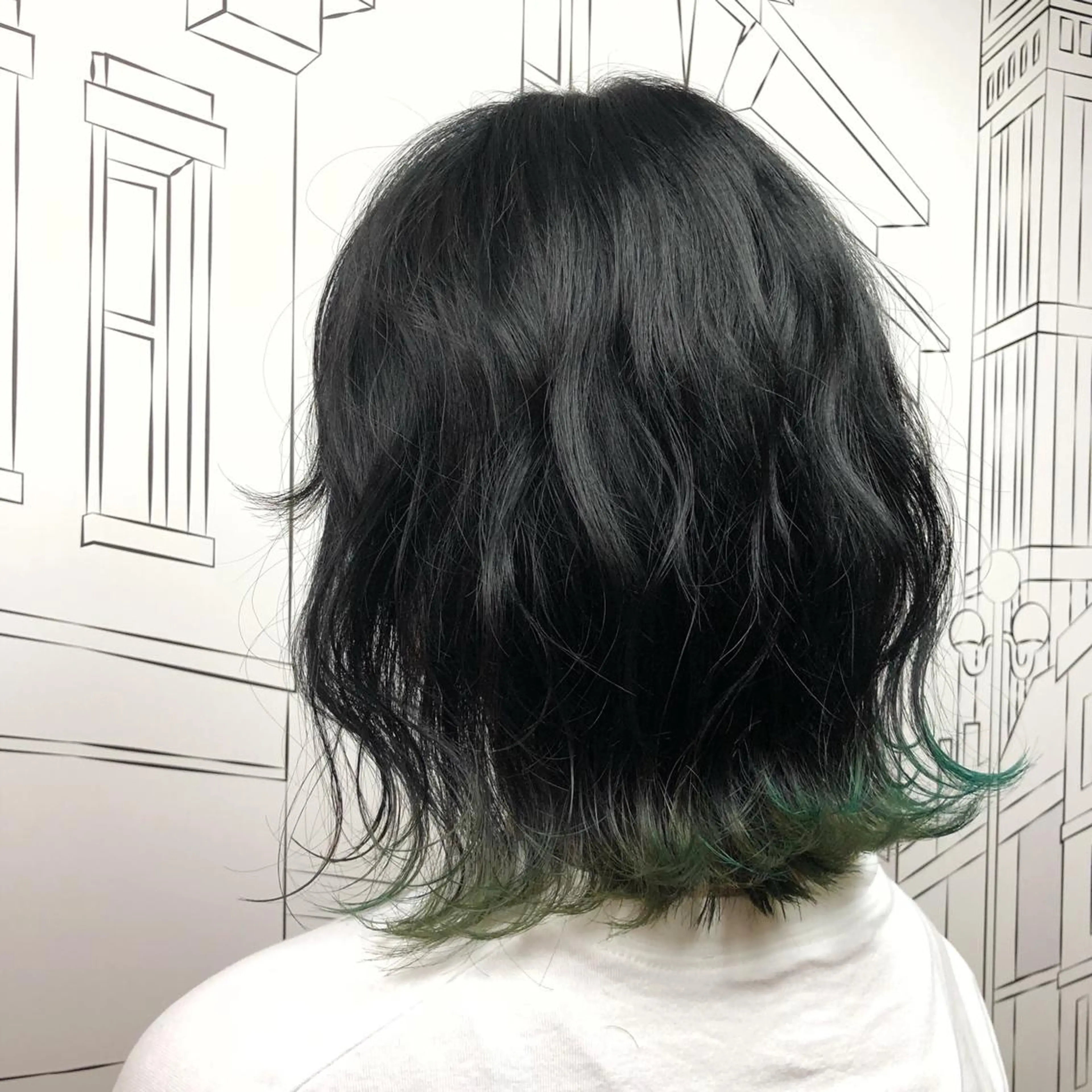 ミディアム カラー レイヤー,ボブ / 彩未のヘアスタイル