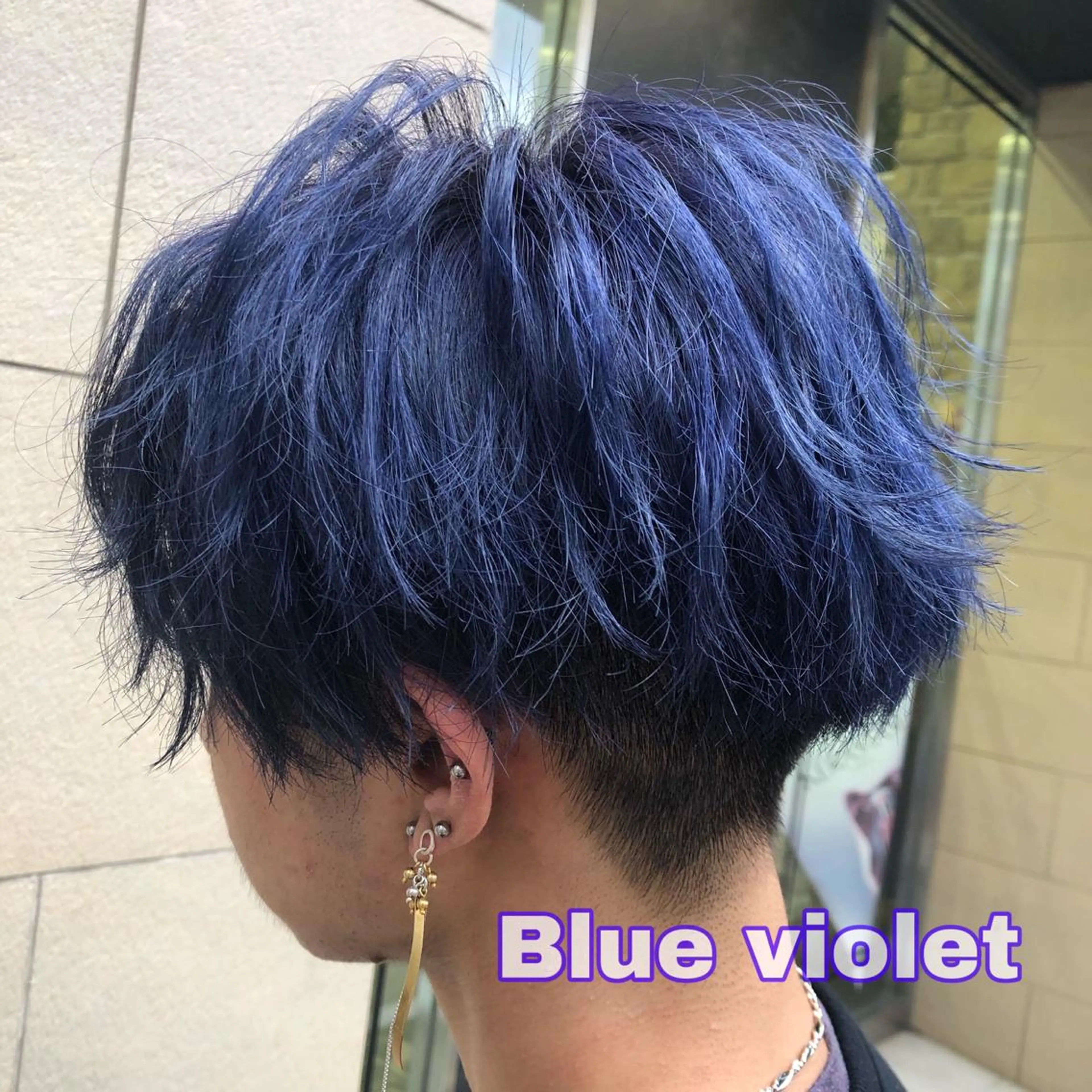 ショート カラー ヘアアレンジ メンズ TSUNA 🌙 Lim 五反田のマツエク・マツパデザイン