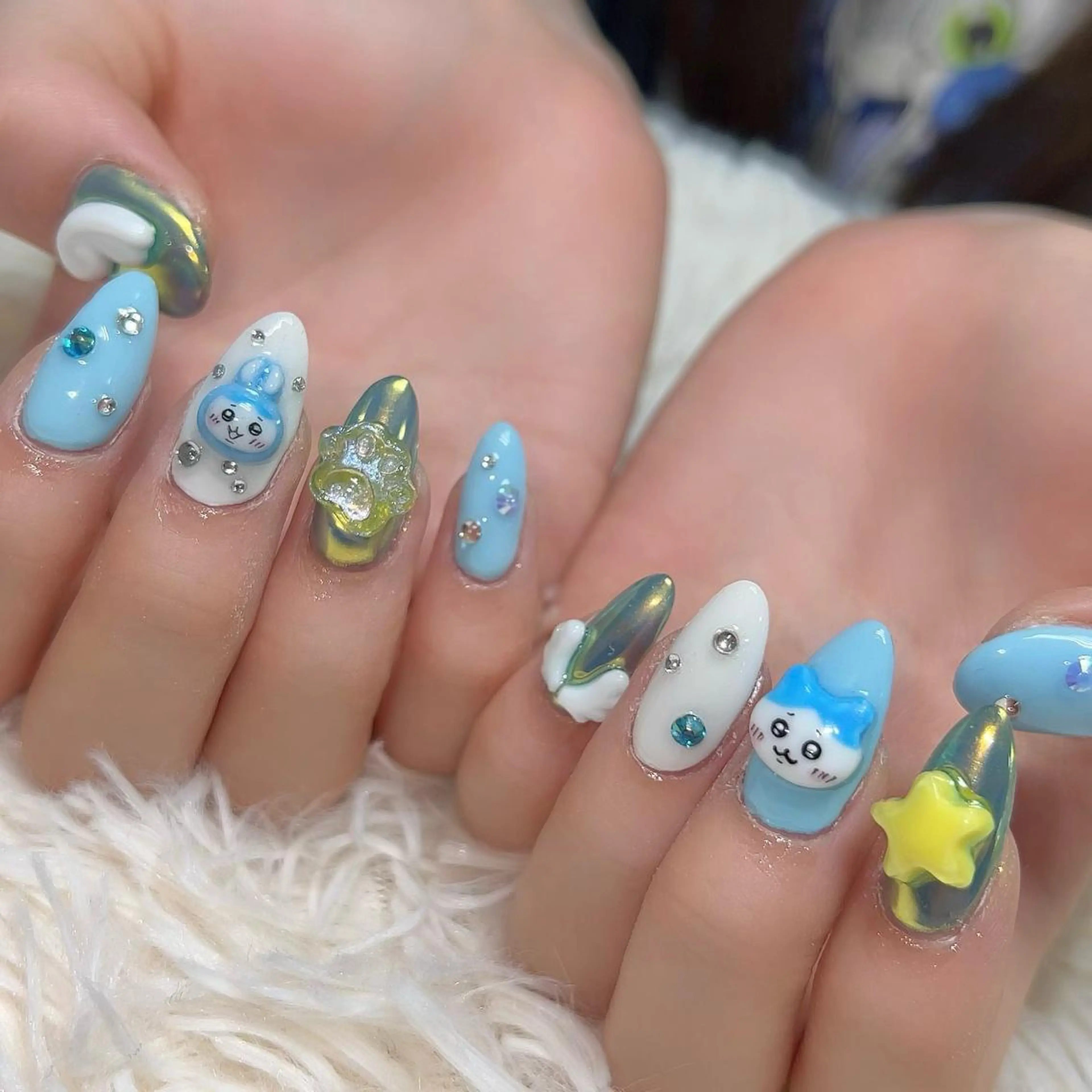 ネイル ハンドネイル 【Yappy🌈】 💖P-tanaのネイルデザイン