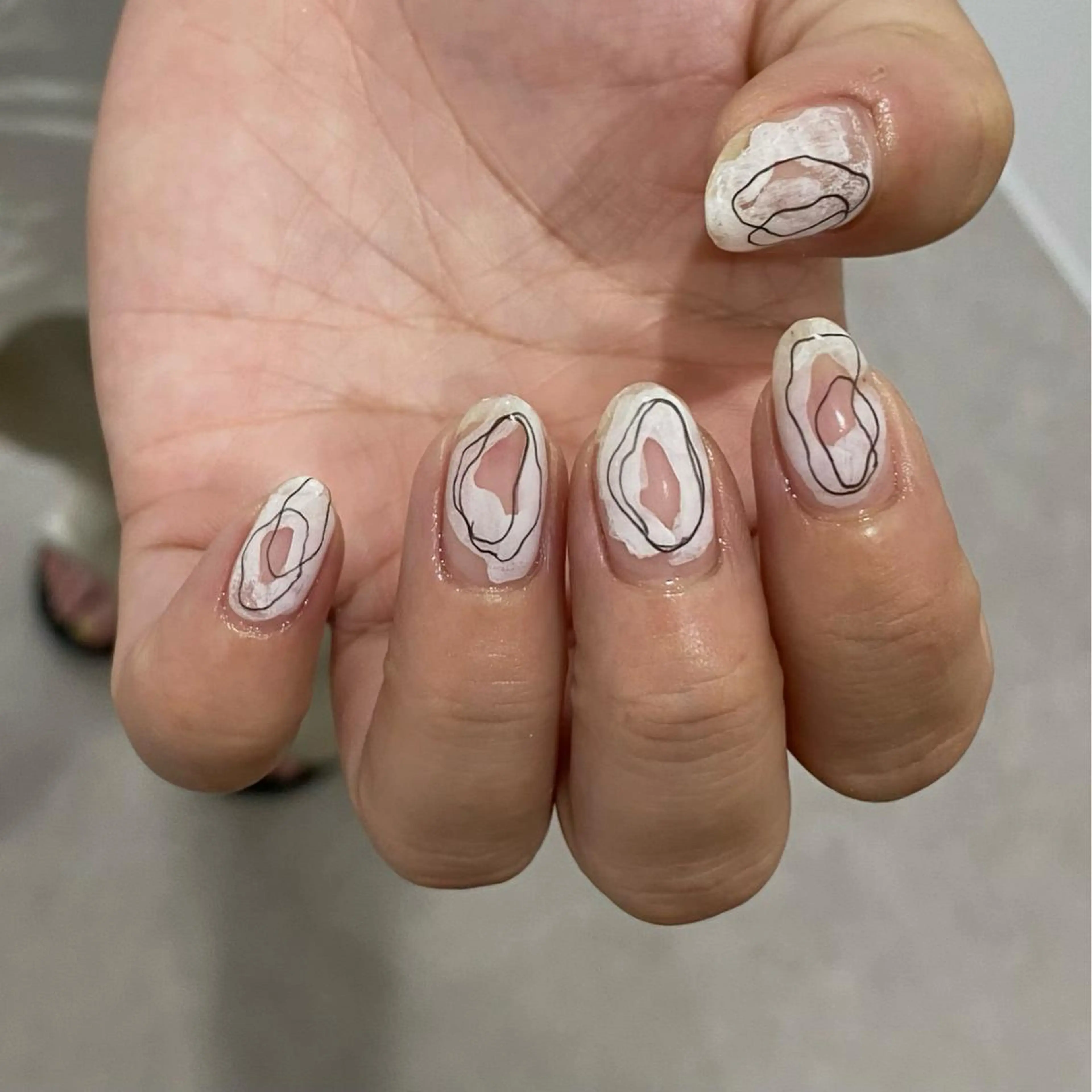 ネイル ハンドネイル NUE rico / ニュアンスネイルのネイルデザイン