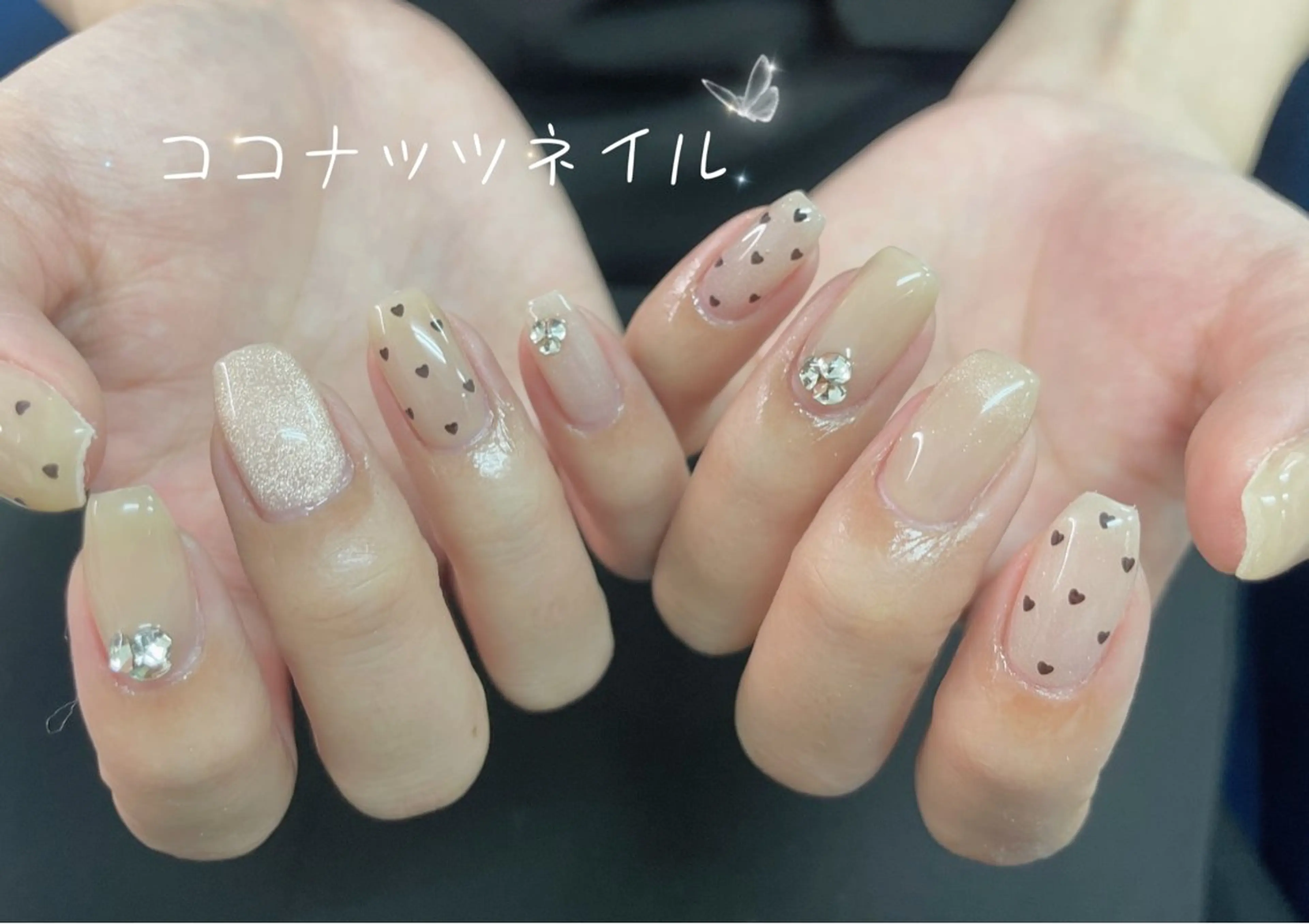 ネイル 神田 ココナッツのネイルデザイン