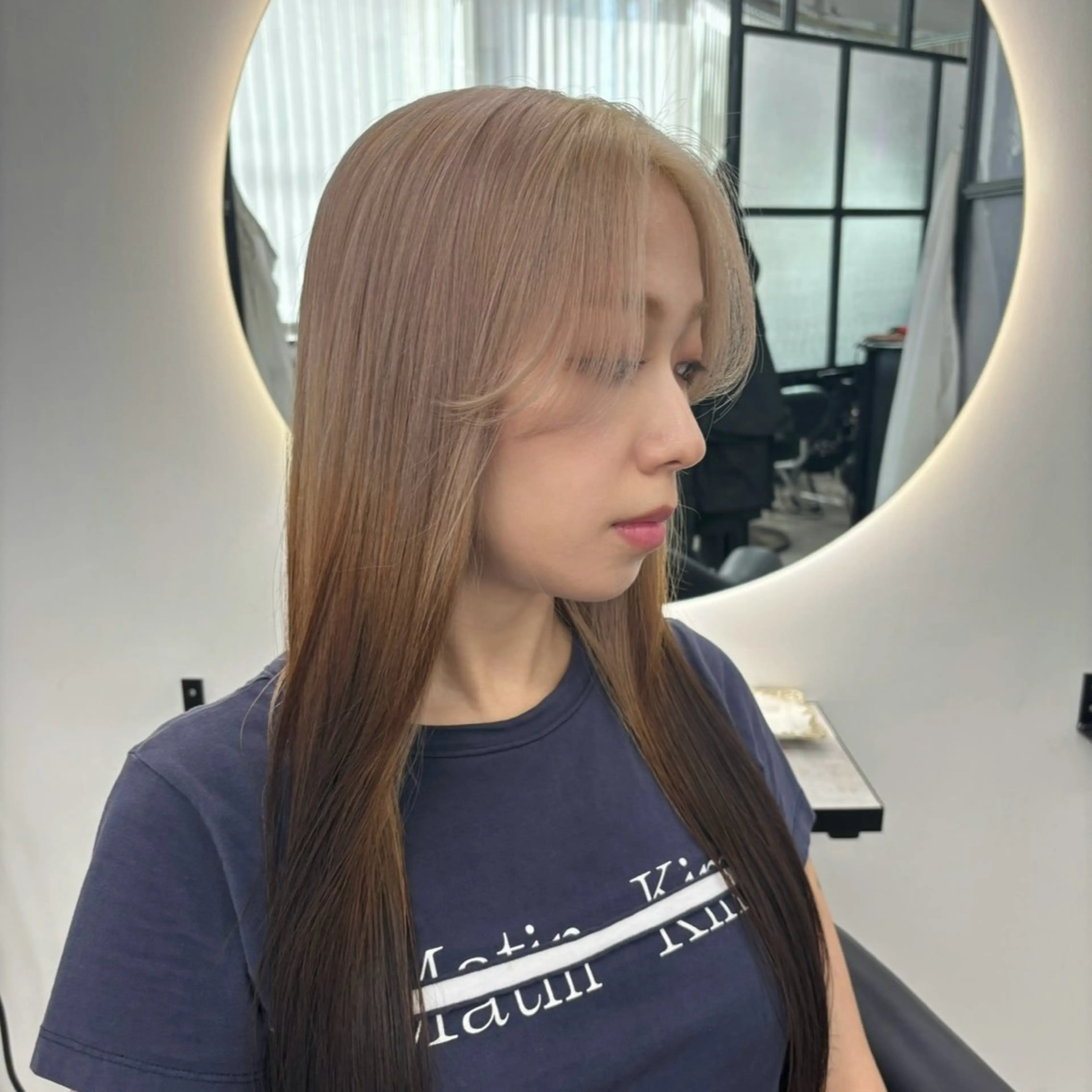 ロング カラー ヘアカラー Ren. 🦋デザインカラーのヘアスタイル