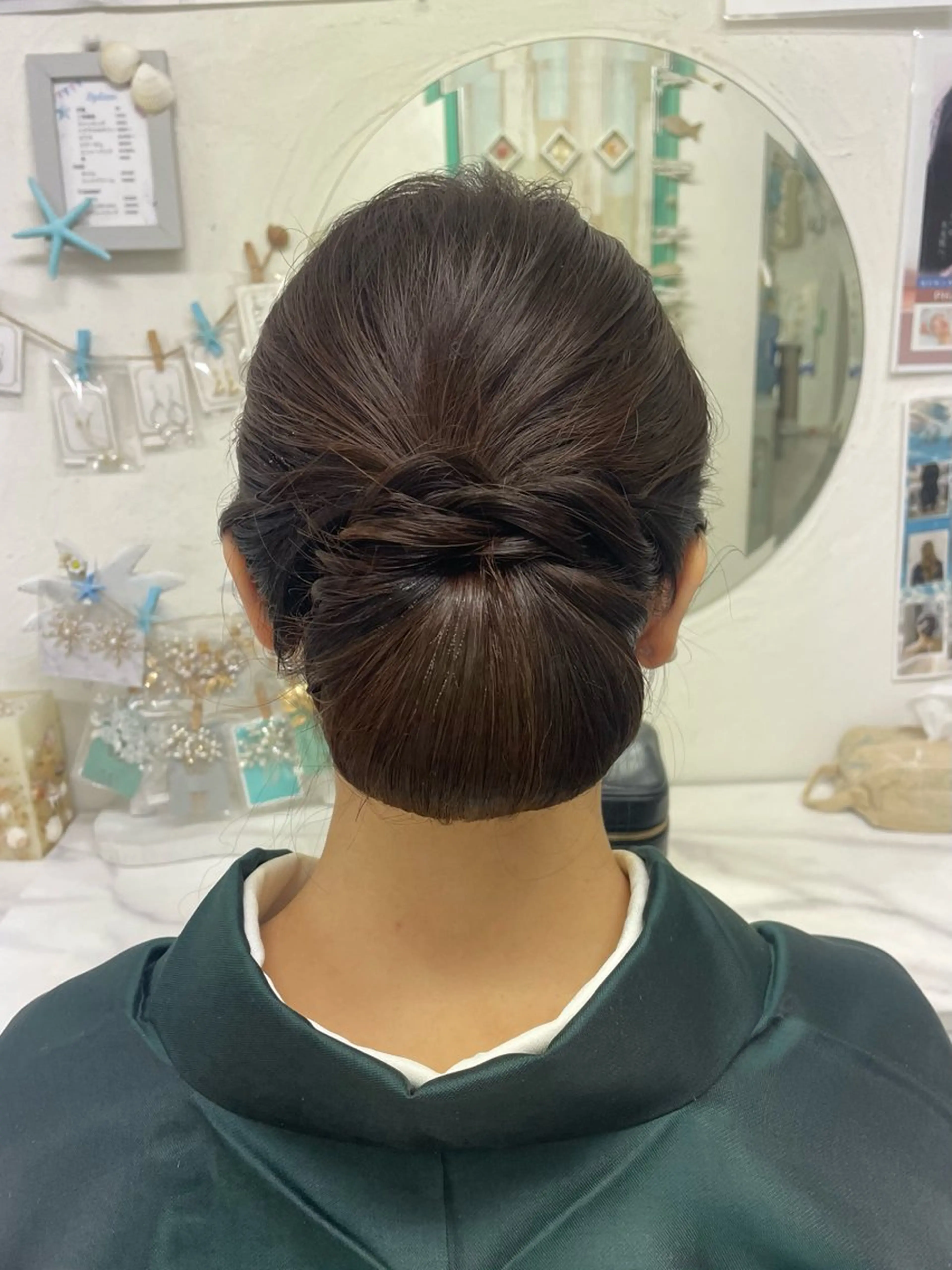 セミロング ヘアセット 六本木0分ヘアセット ヘアメイクのヘアスタイル