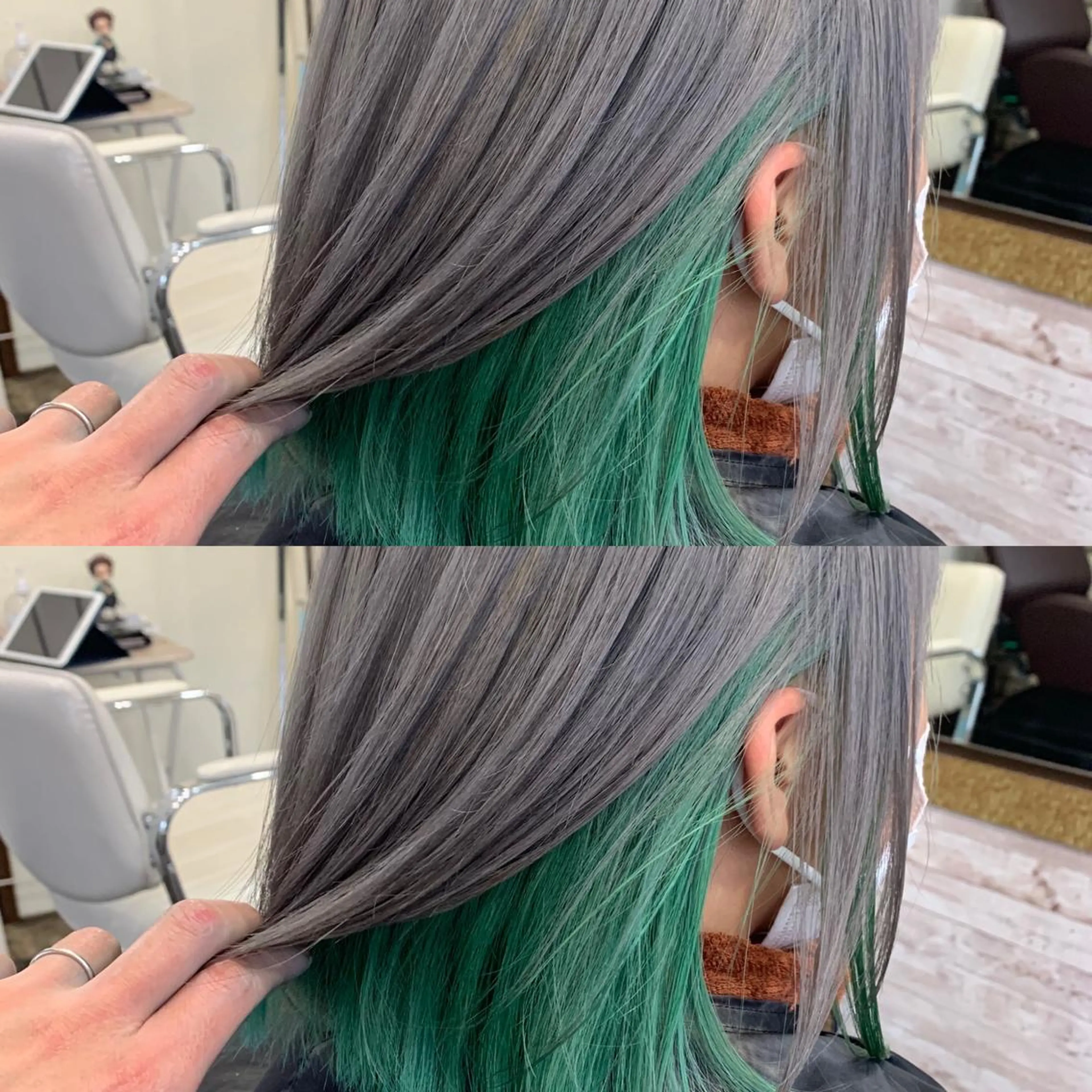 カラー ヘアカラー 渡辺 健太のヘアスタイル