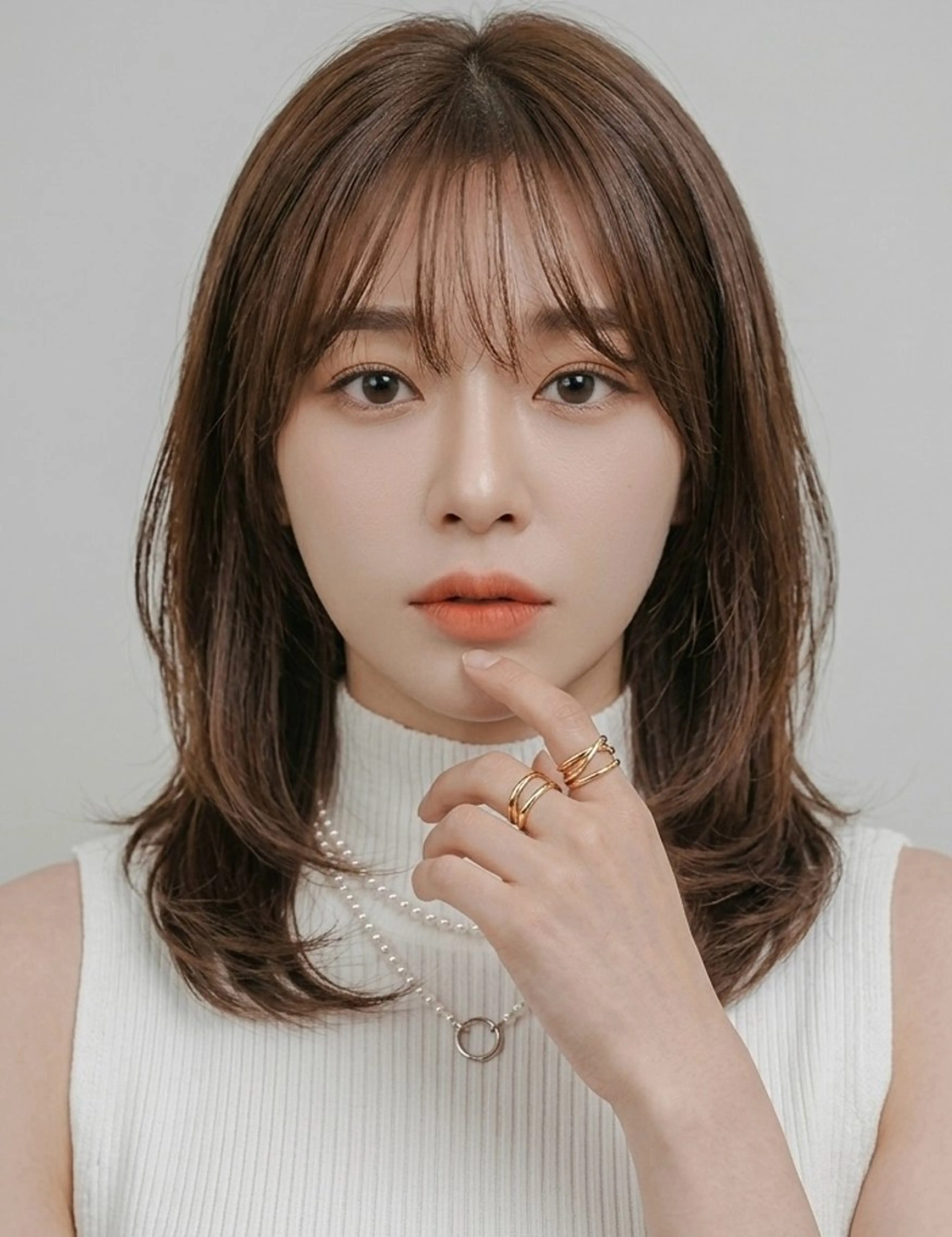 ミディアム COA銀座所属・ミディアムモデル 募集中/村上廉のヘアスタイル