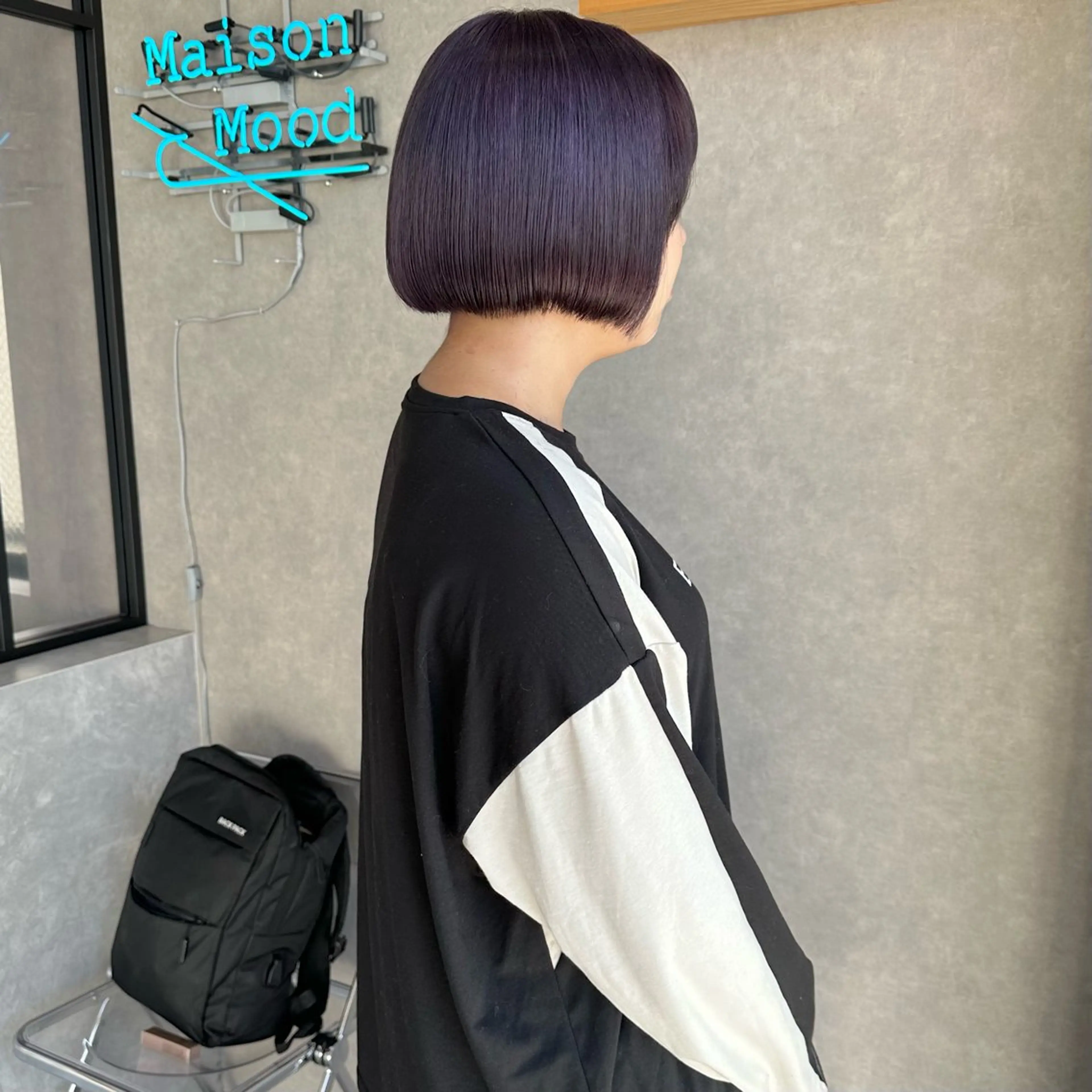 ショート カラー はちすか るかのヘアスタイル