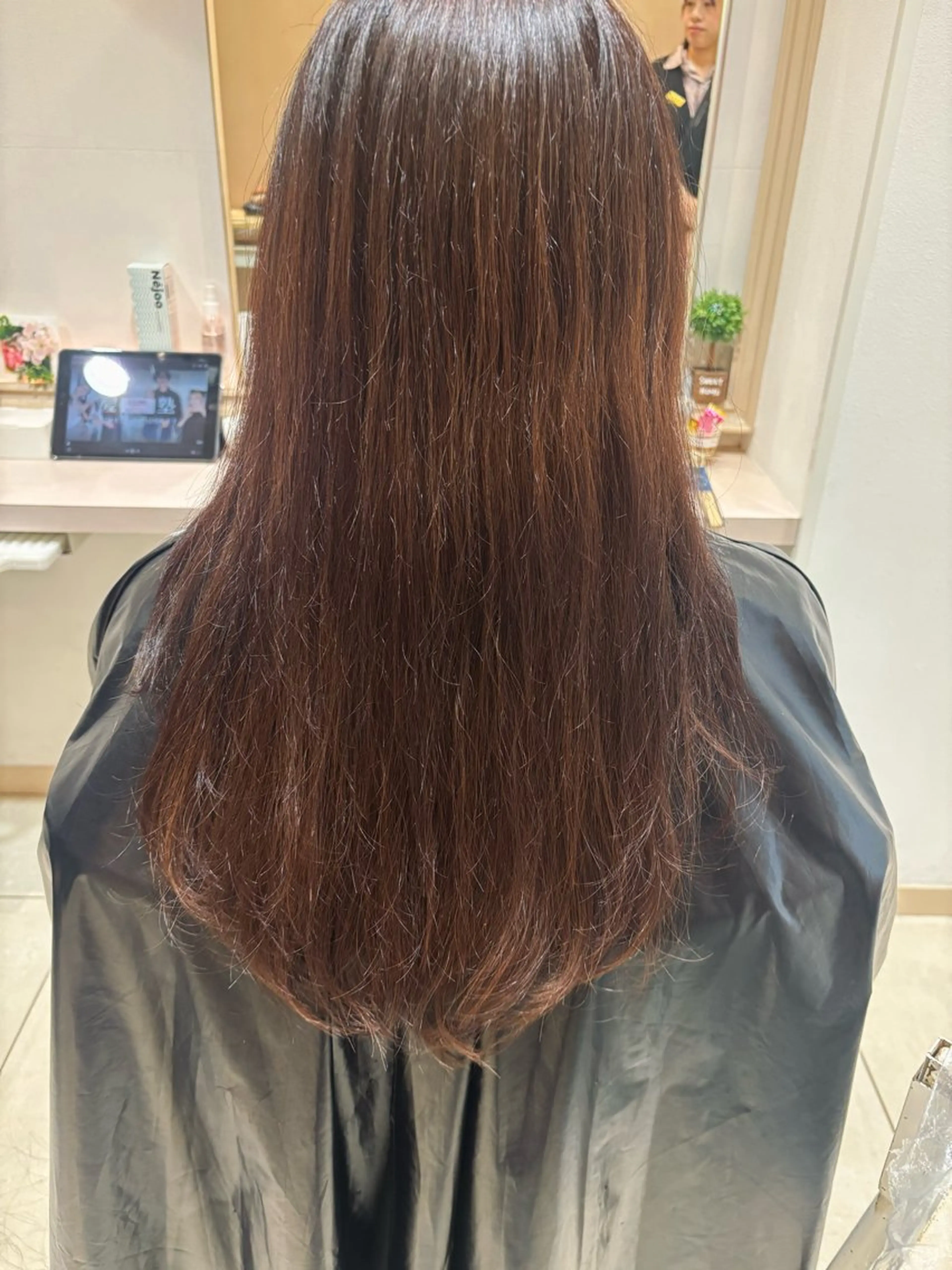 ロング カラー 川島 梨菜🌹のヘアスタイル