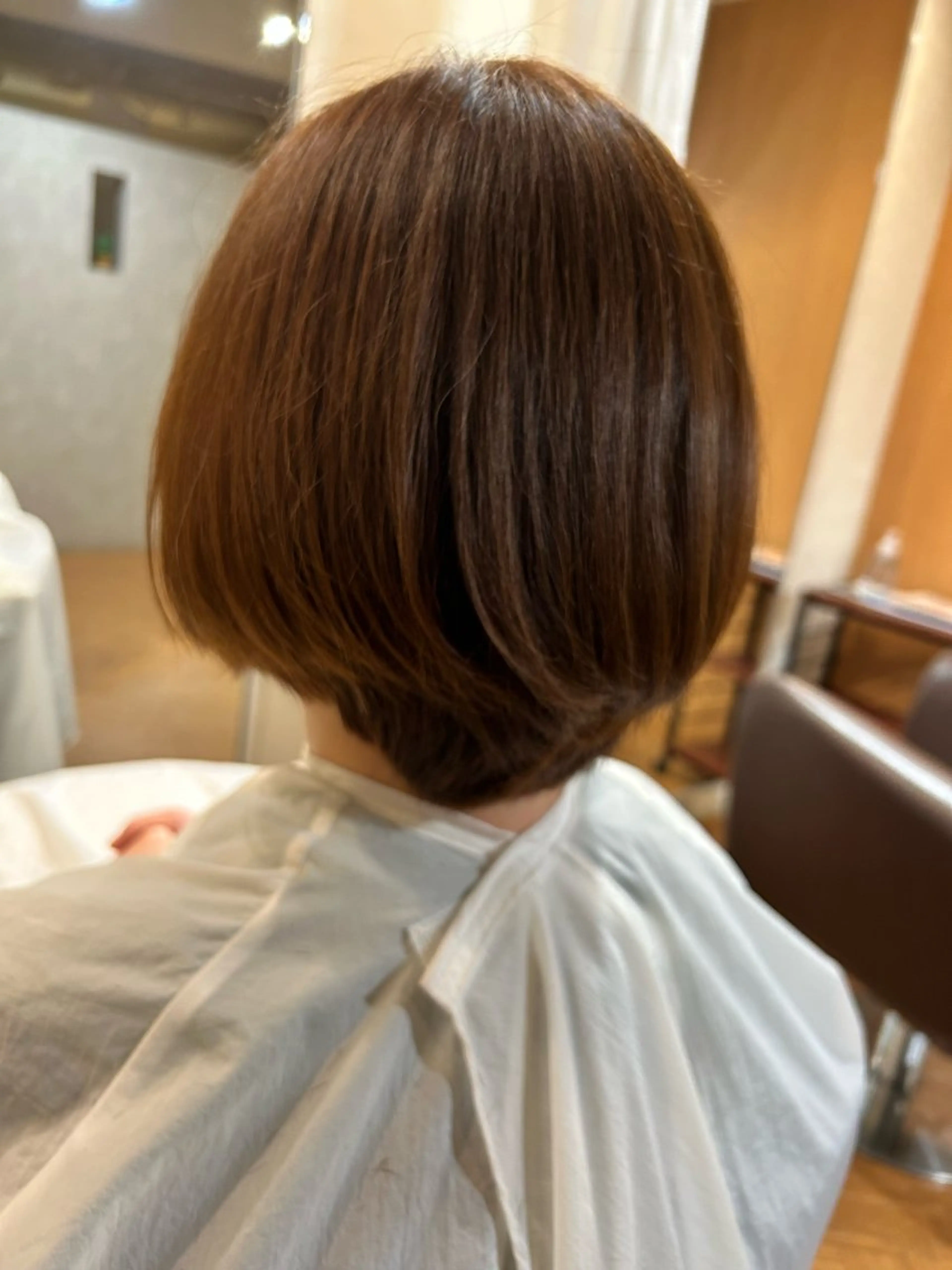 ショート ボブ くびれヘア 木林 真也のヘアスタイル