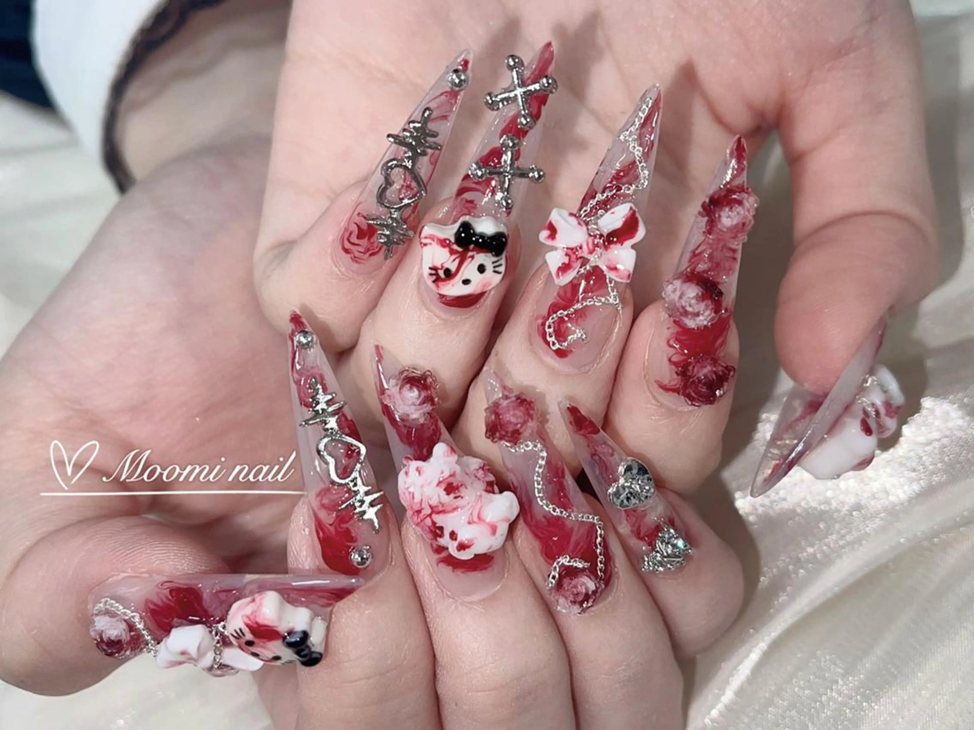 ネイル ハンドネイル moomi nail スカルプ専門のネイルデザイン