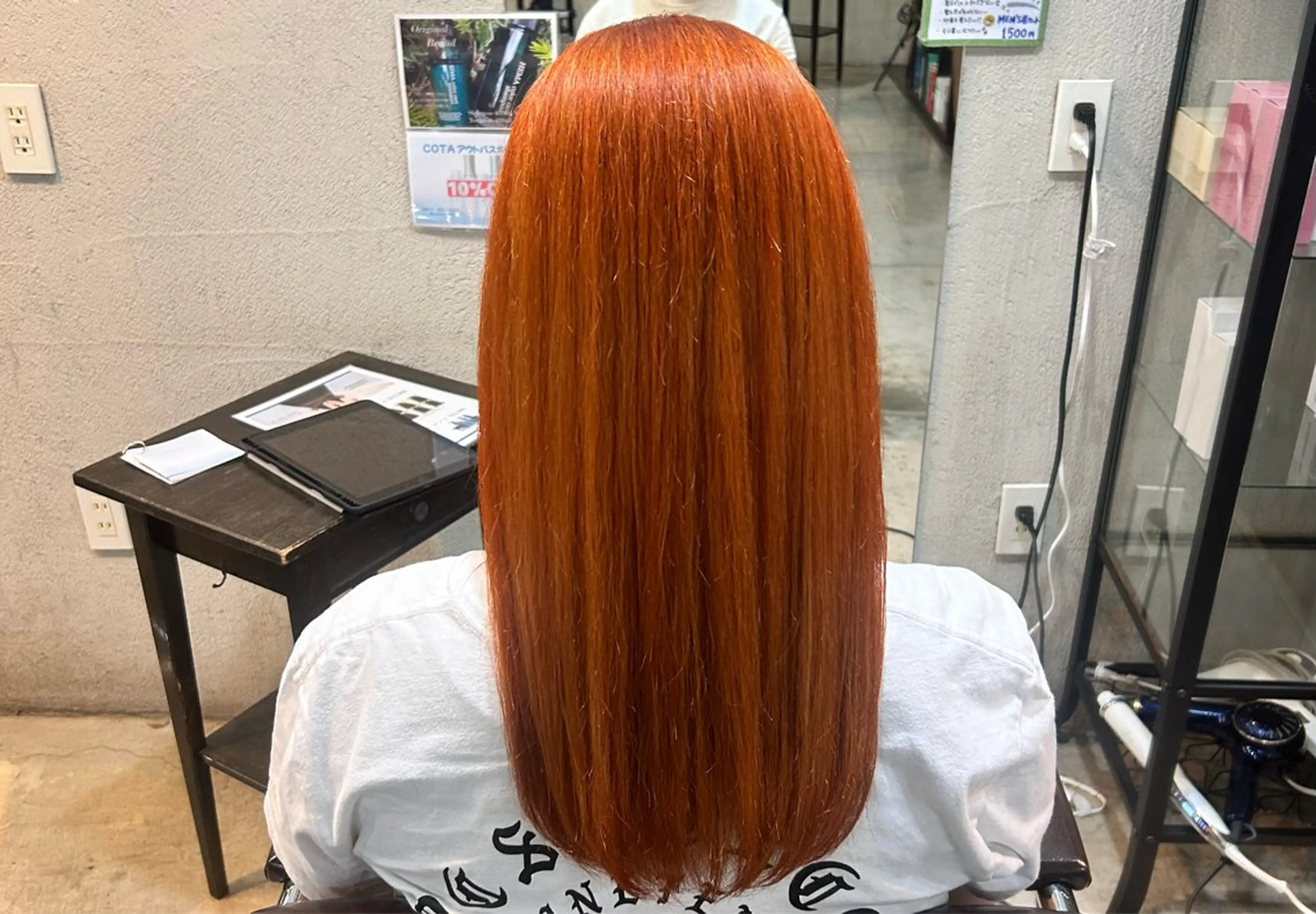 セミロング MEGUMI ／ママ美容師のヘアスタイル