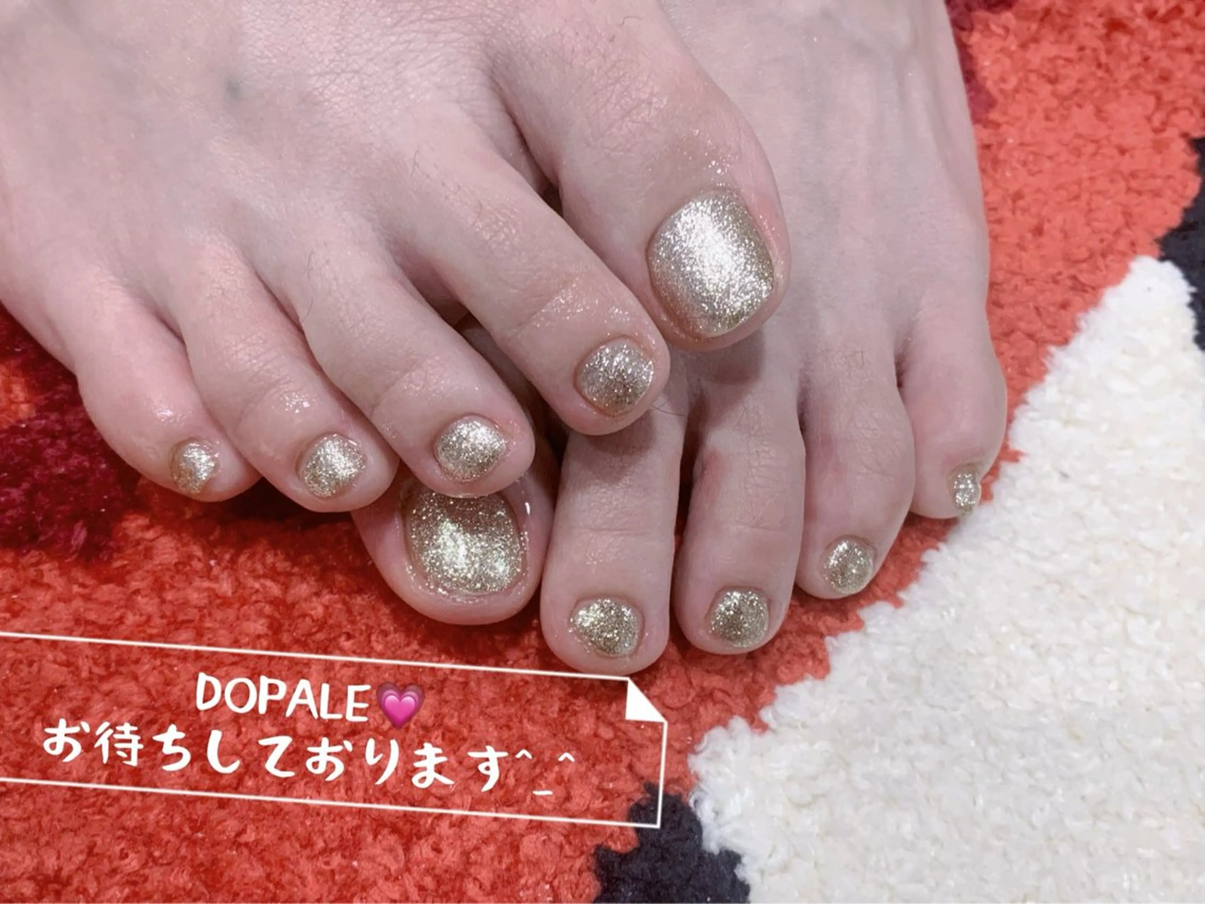 ネイル フットネイル D‘OPALEサロン所属・長さ出し専門店 上野kkのネイルデザイン