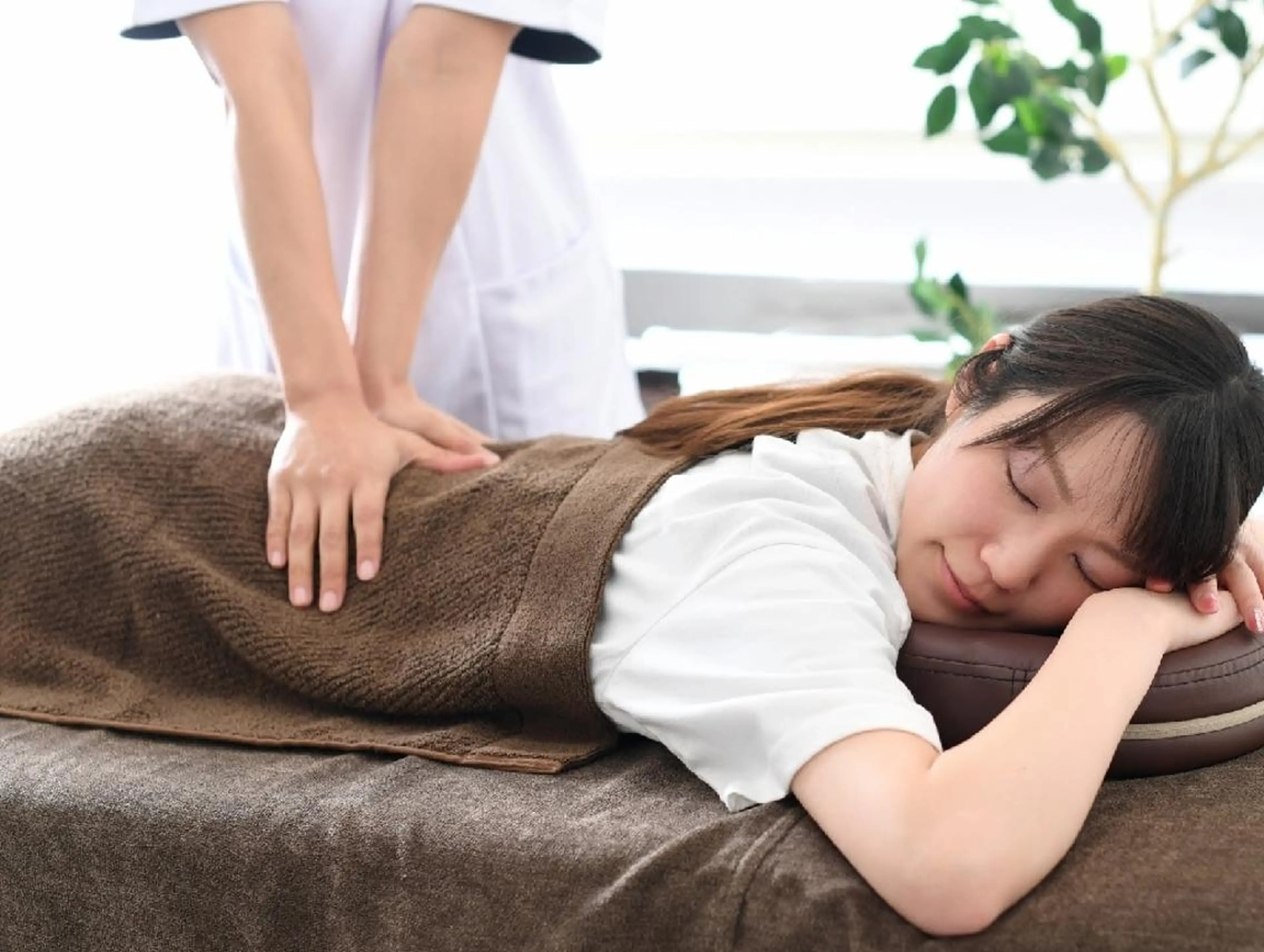 背骨全部の歪み検査コースの写真