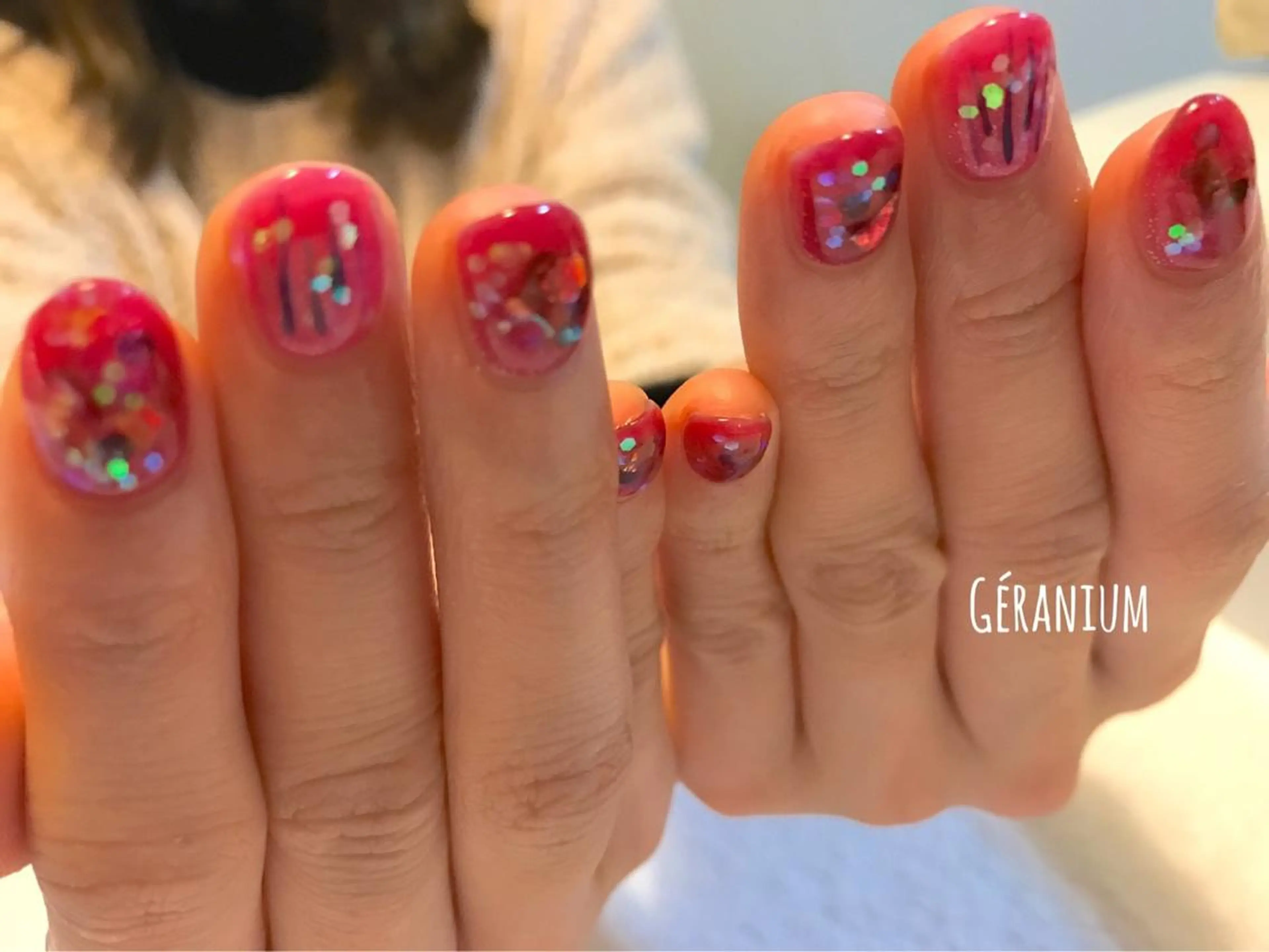 ネイル GéRanium Harukaのネイルデザイン