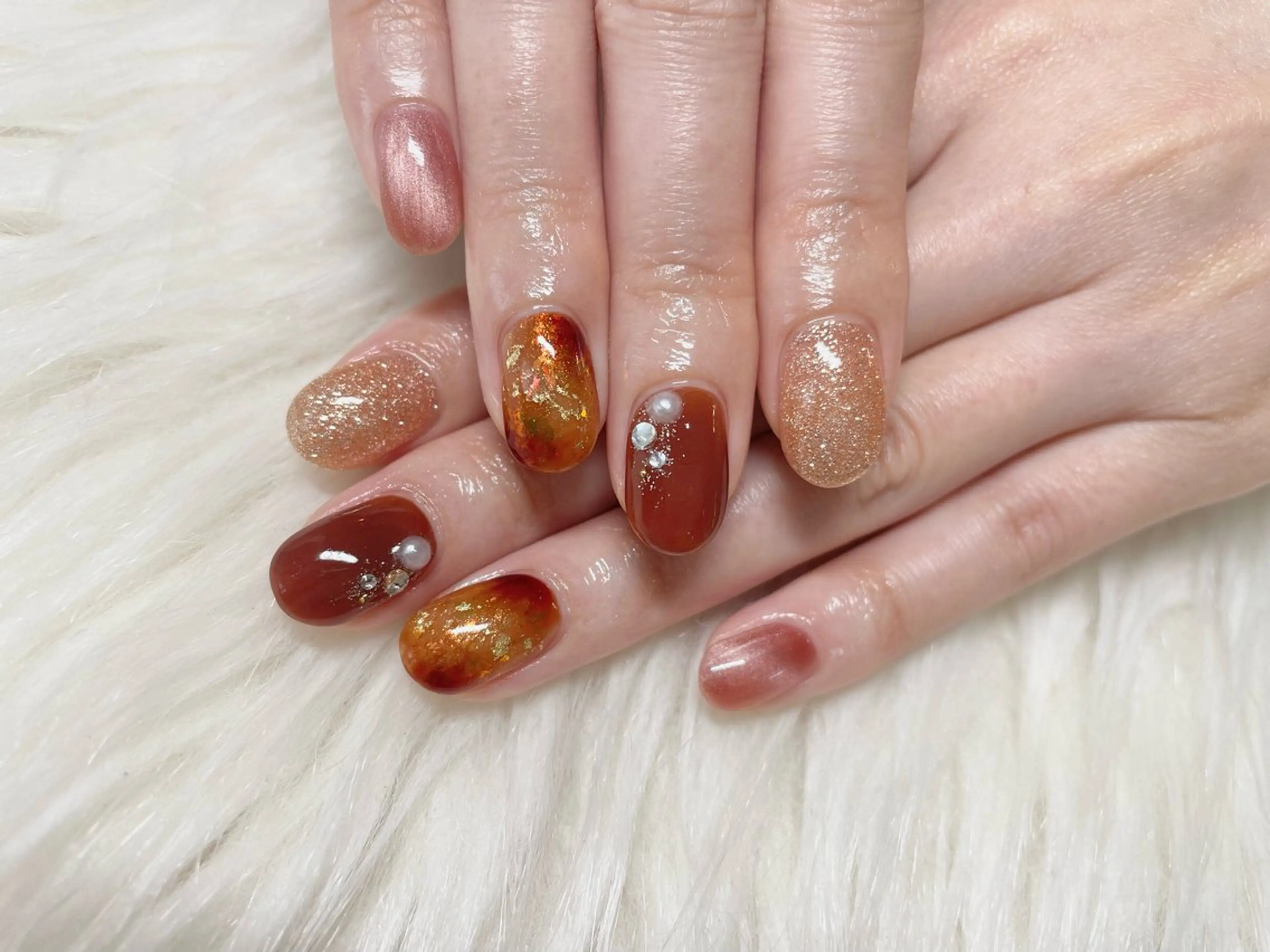 ネイル Viseo《6週間 長持ちパラジェル》のネイルデザイン