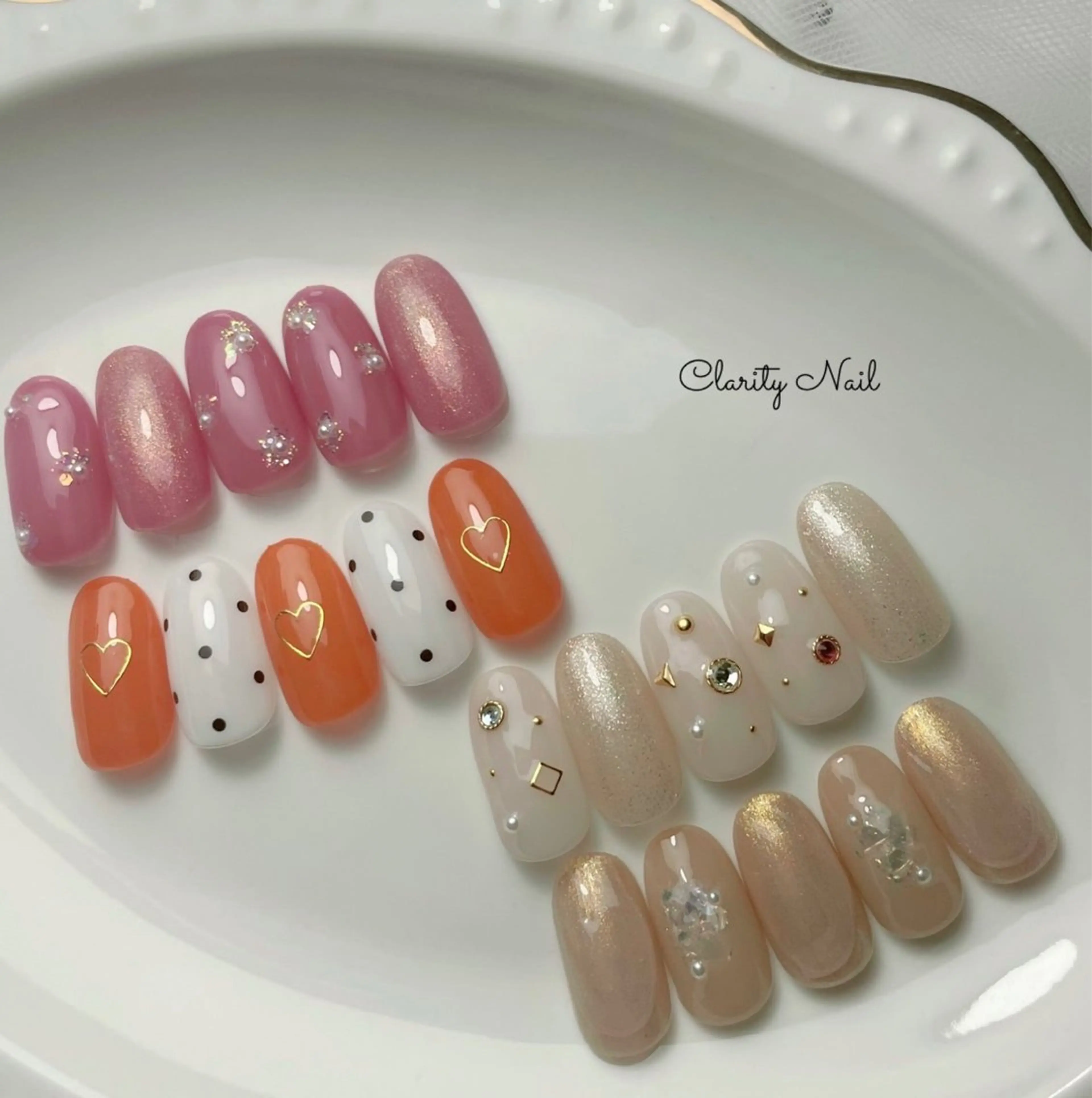 ネイル ハンドネイル Clarity Nailのネイルデザイン