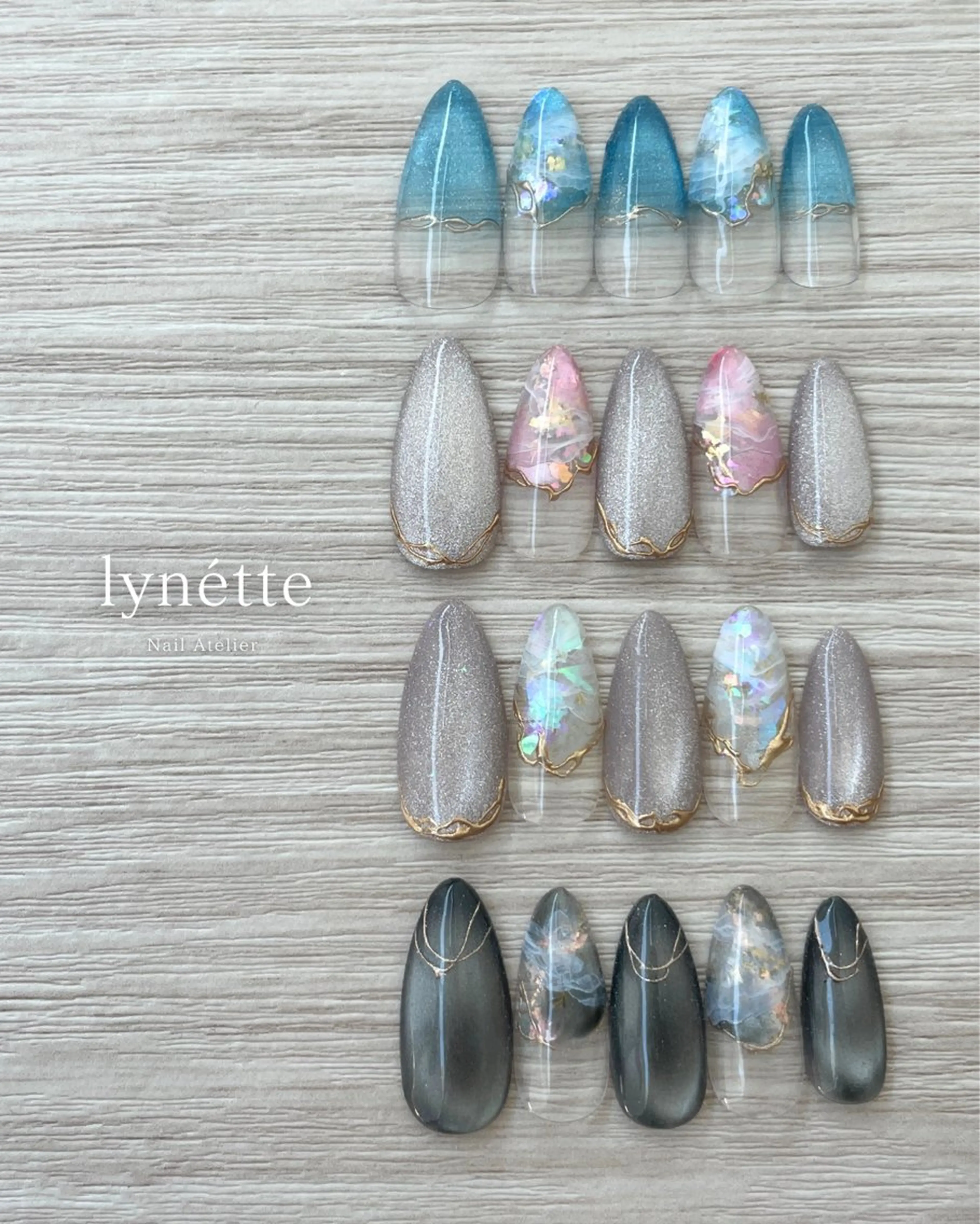ネイル ニュアンスネイル lynétte 那覇ネイルサロンのネイルデザイン