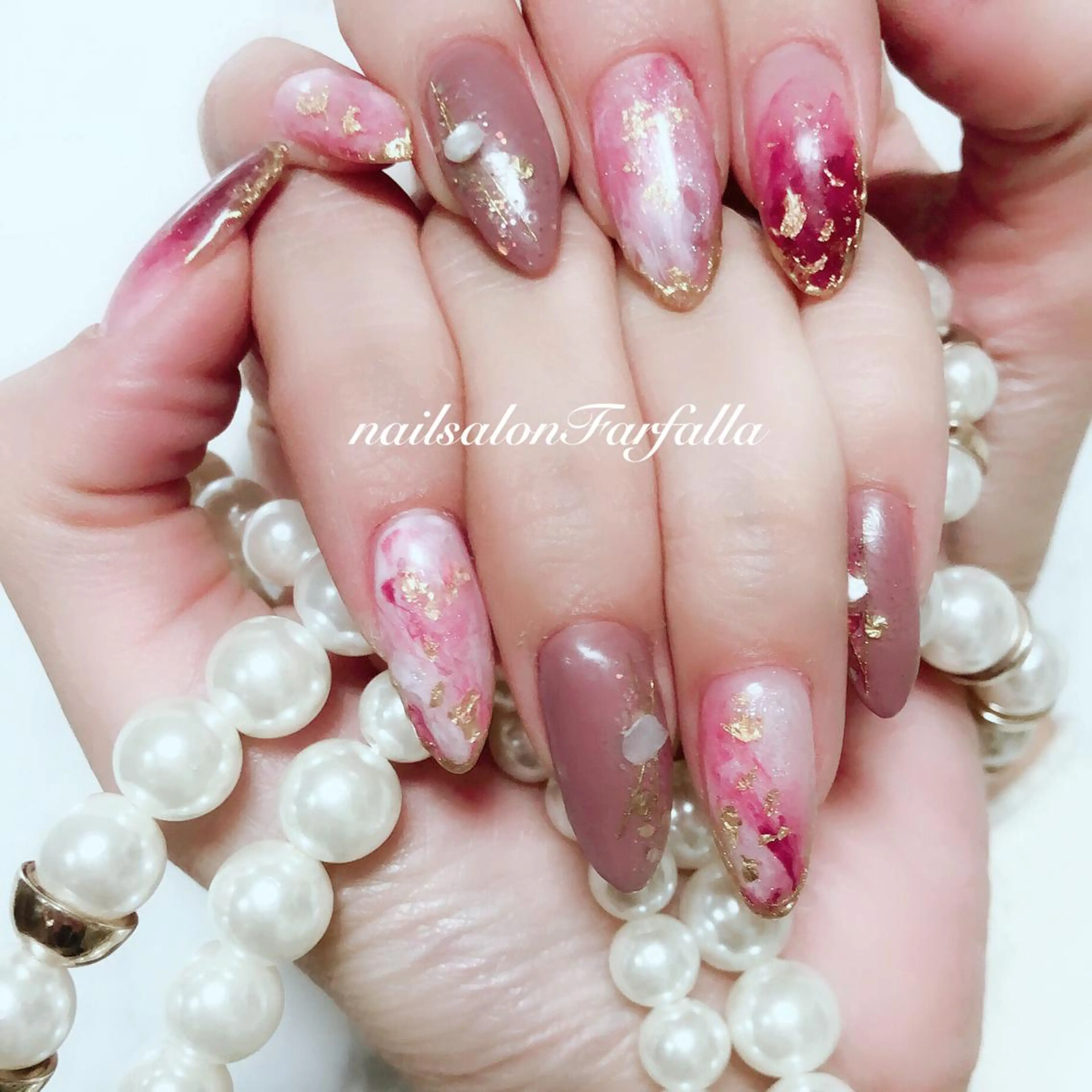 ネイル Farfalla Kieのネイルデザイン