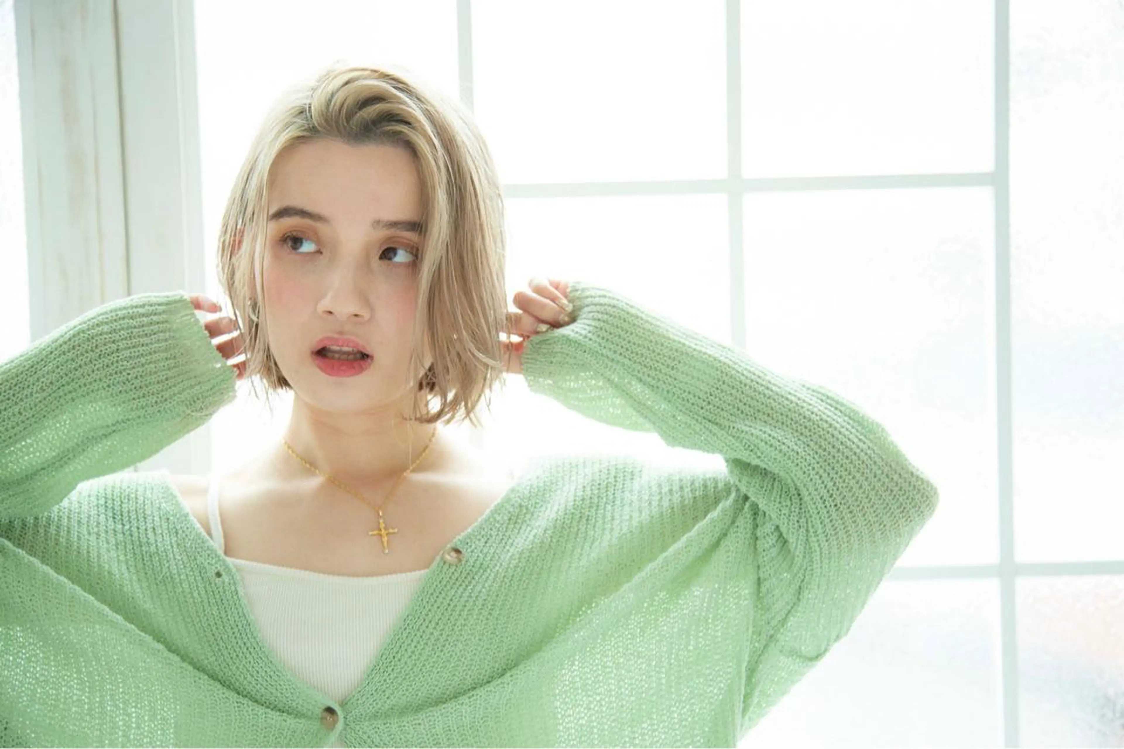 ミディアム マンツーマン施術 山口つよしのヘアスタイル