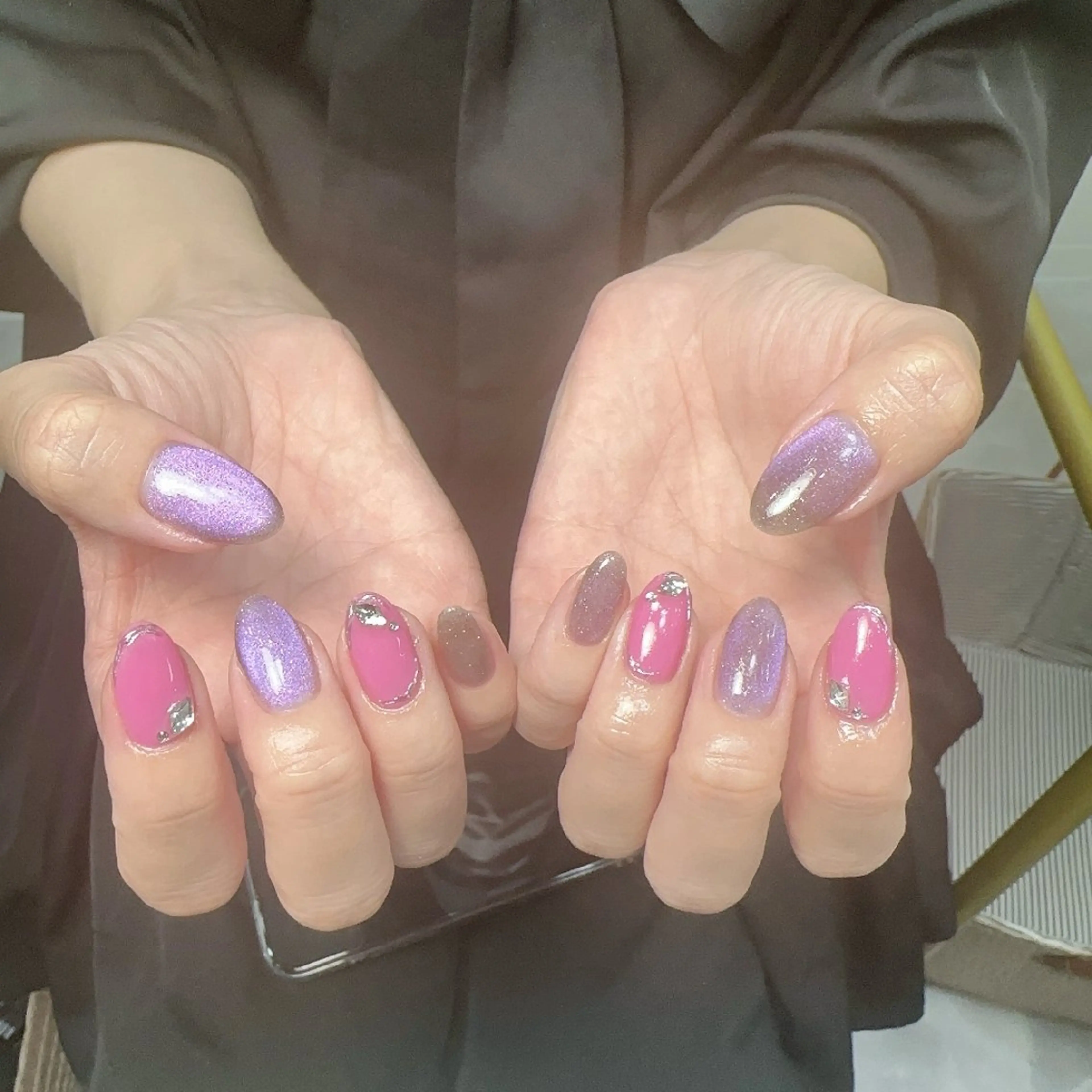 ネイル シンプルネイル ハンドネイル UM Nail Salonのネイルデザイン