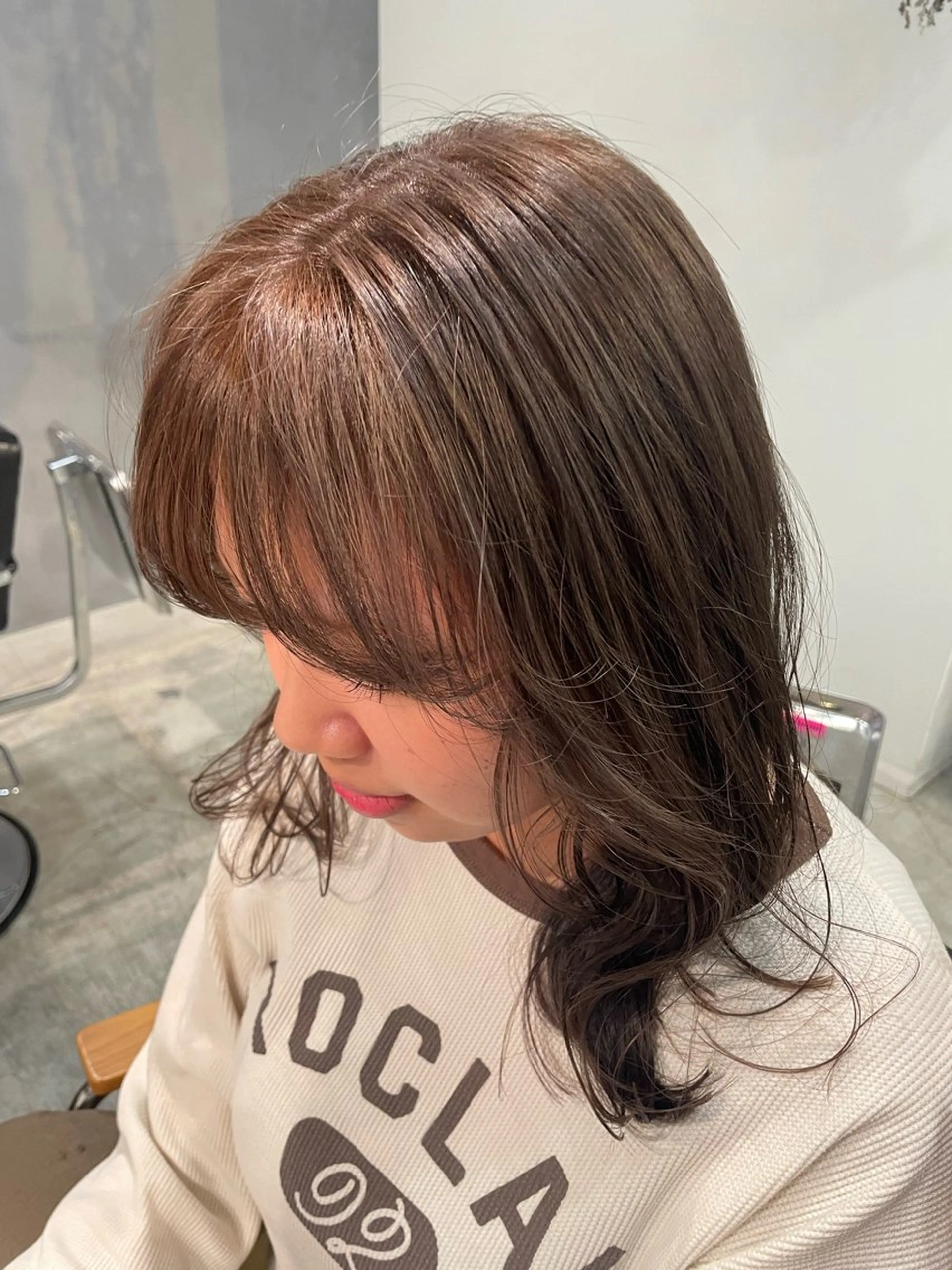 ミディアム 顔周りカット 🎀サヤカ🎀のヘアスタイル