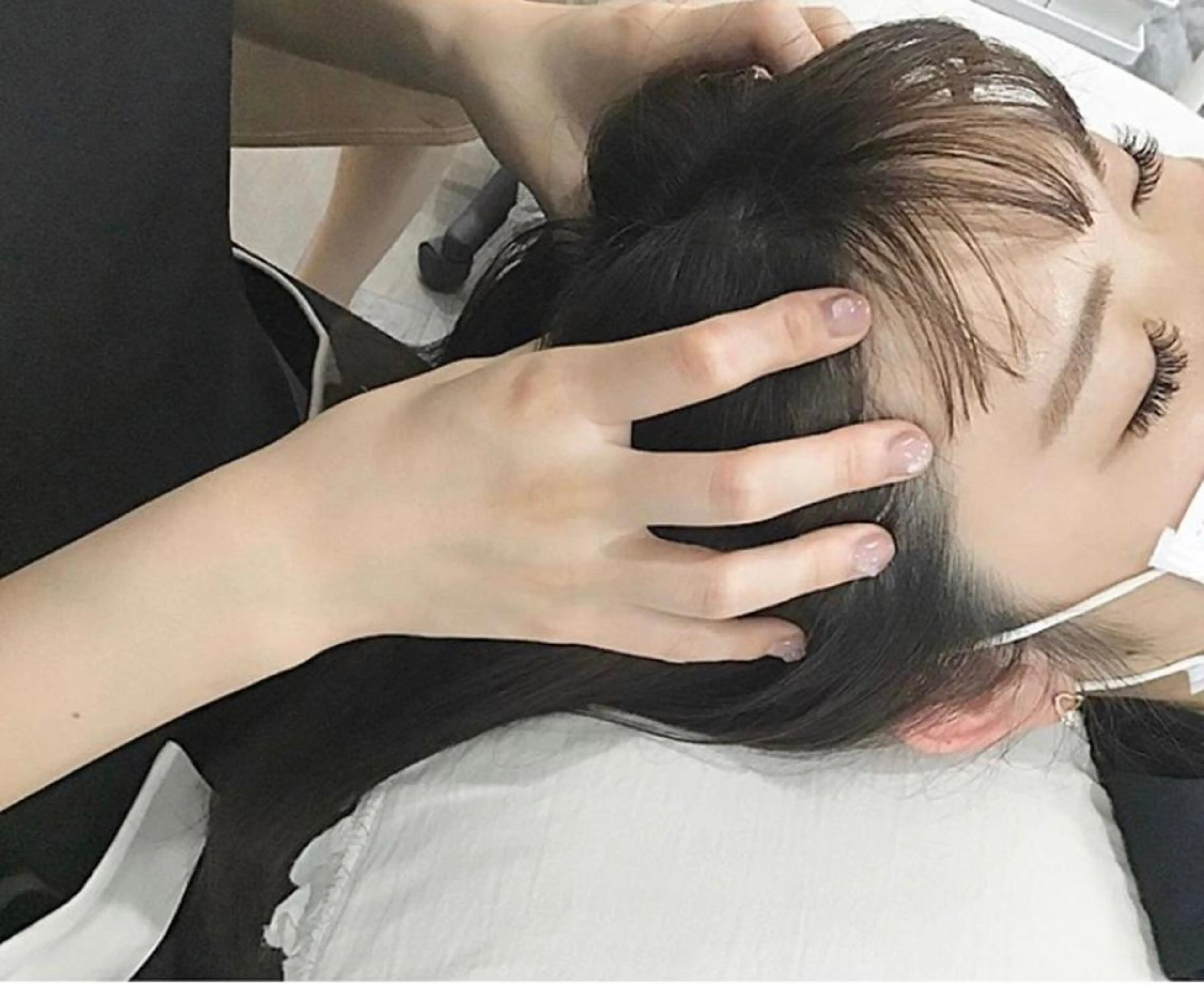 ［リラックス効果♪］ヘッドマッサージの写真