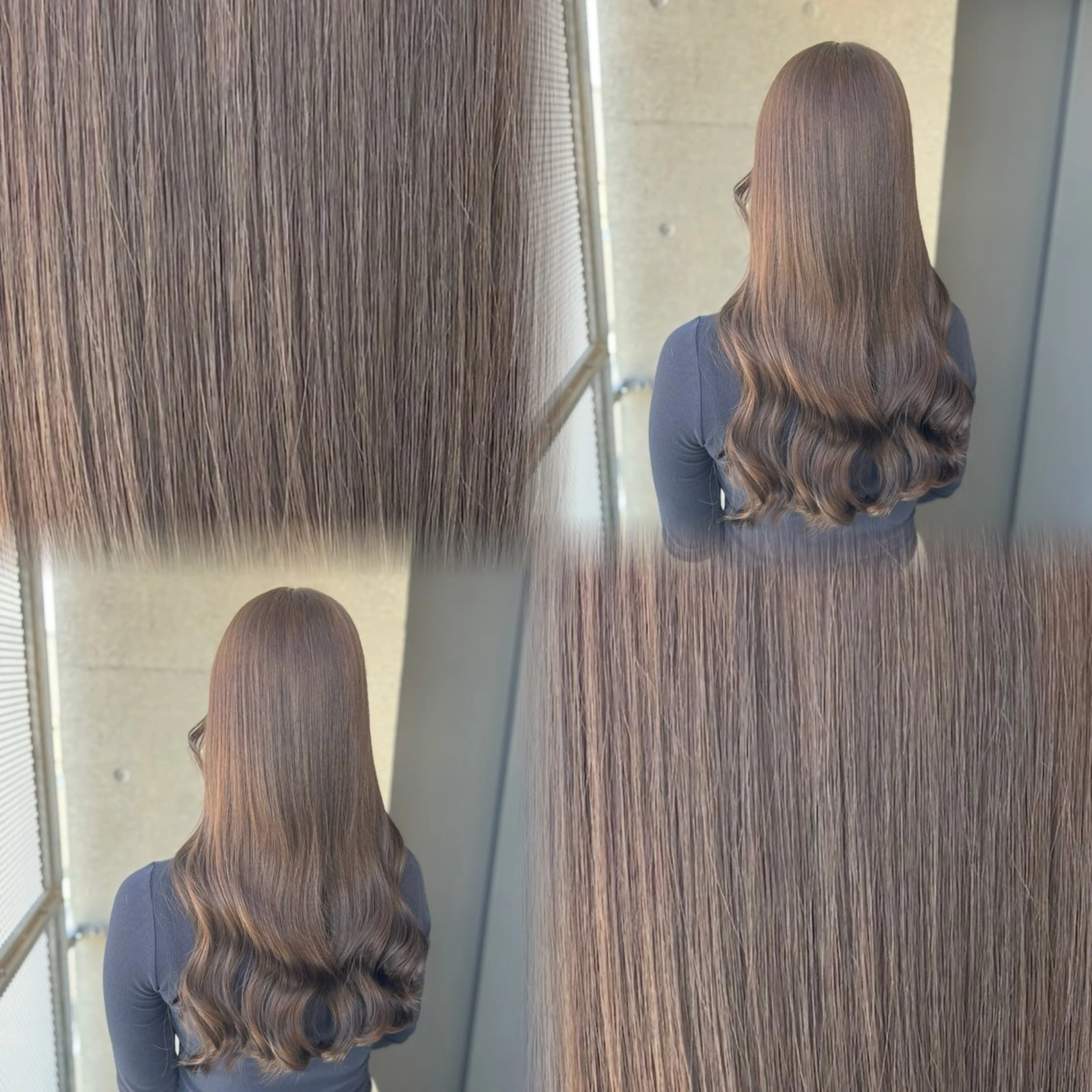 ロング カラー 髙橋 李里亜のヘアスタイル