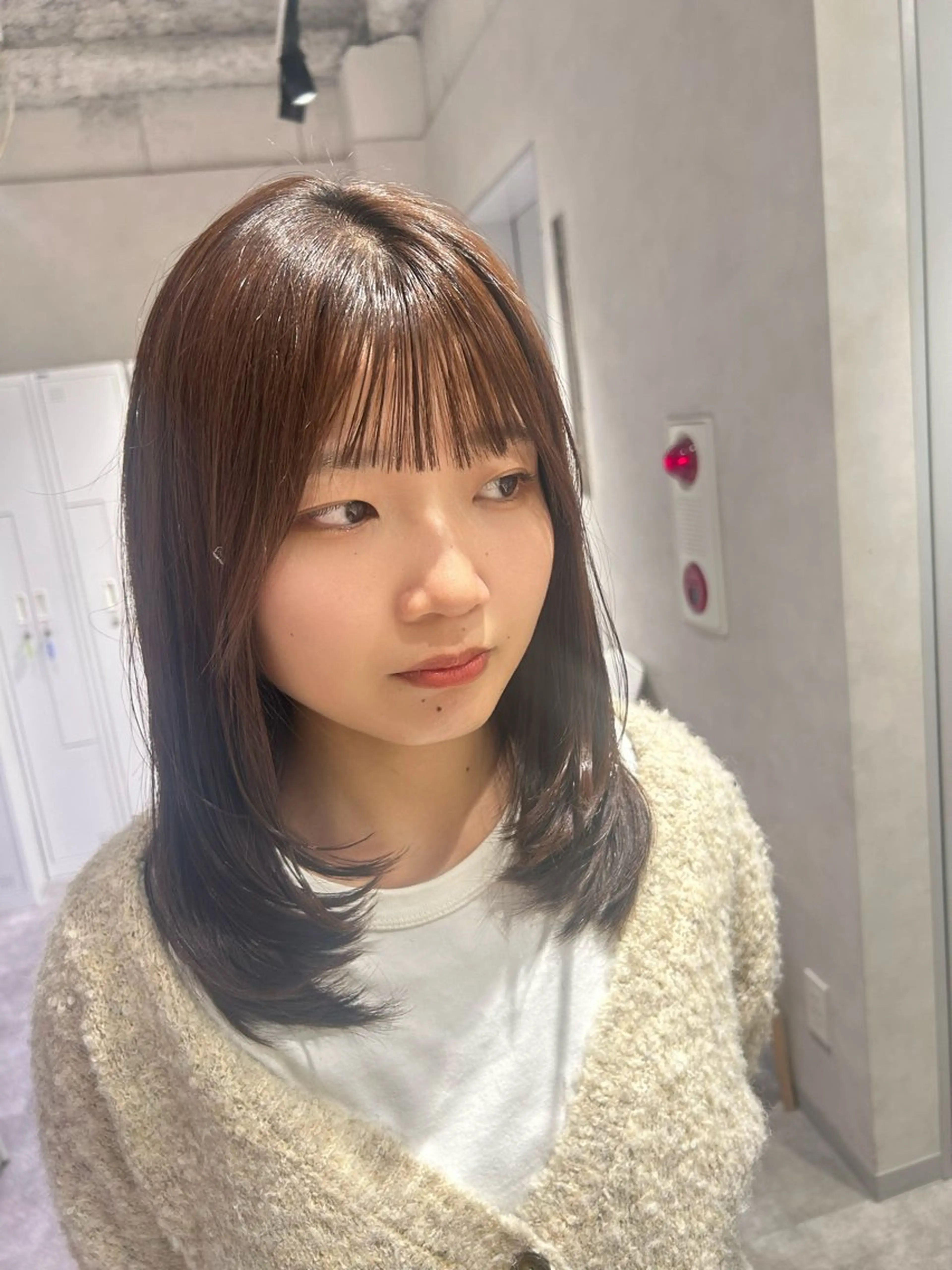 ミディアム ayari🌸西梅田 カットモデル募集中✨のヘアスタイル