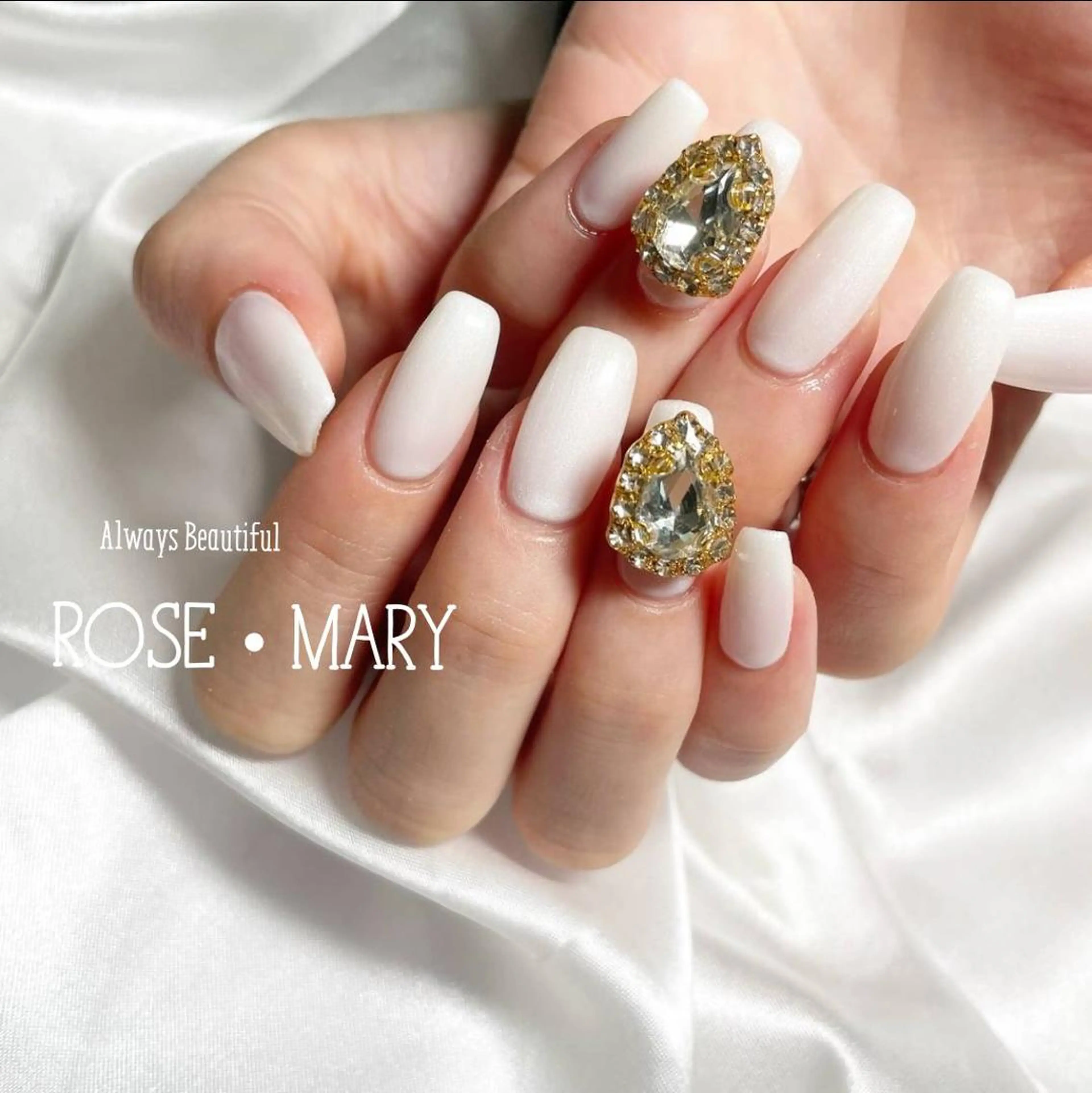 ネイル ハンドネイル ROSE・ MARY 鈴木のネイルデザイン