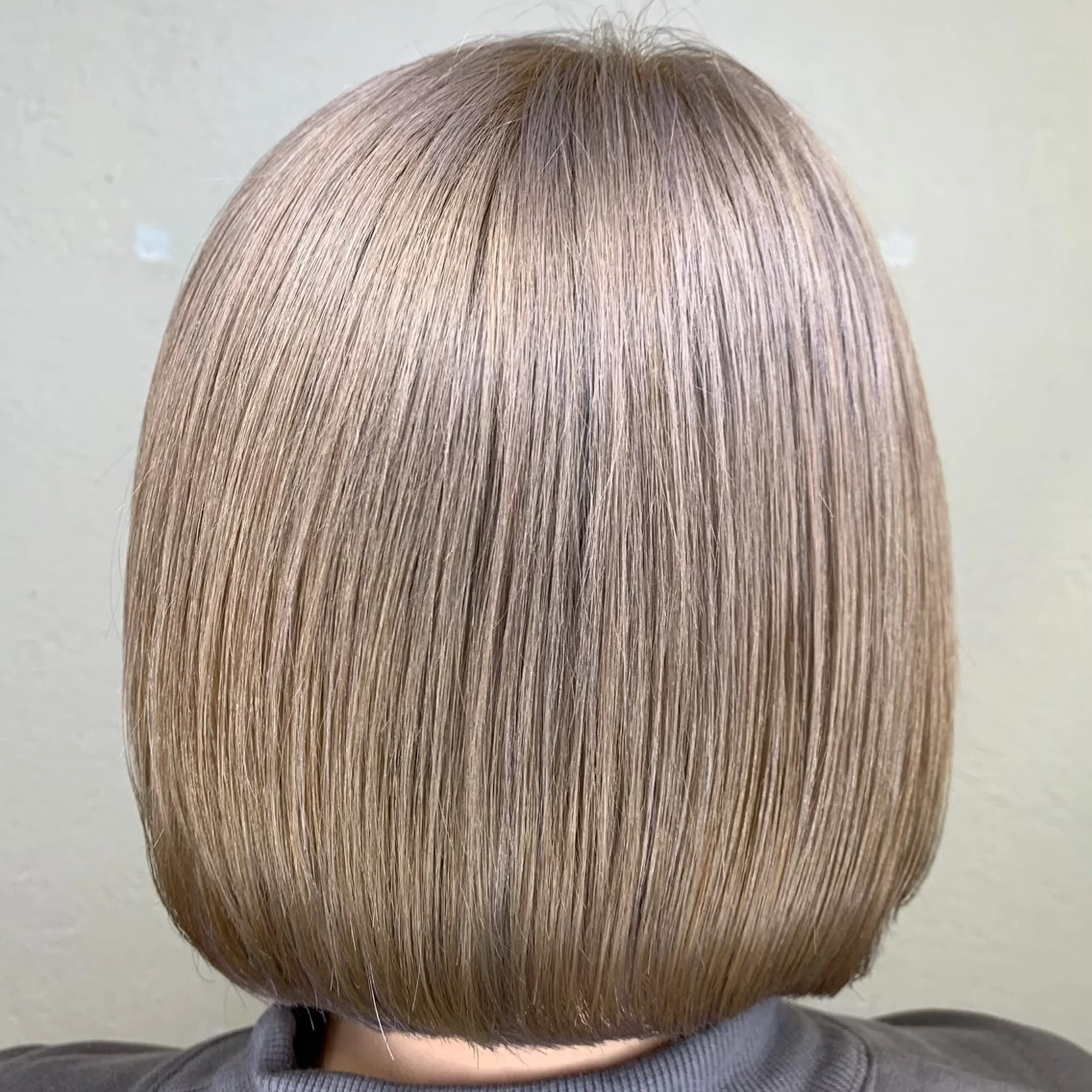 ショート カット ヘアカラー トリートメント ボブスタイル/ 透明感カラー/八幡のヘアスタイル